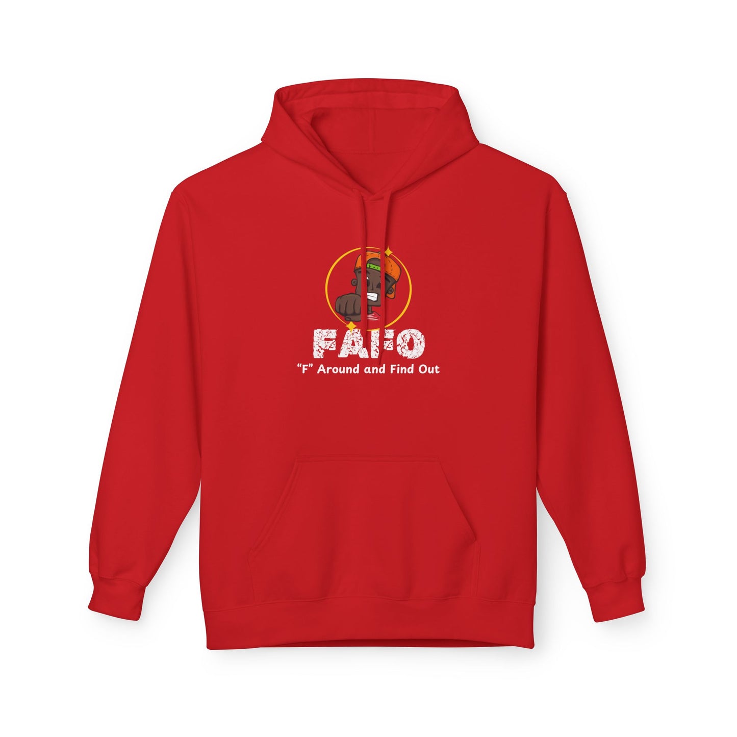 "F" Around and Find Out-Inspired Unisex Fleece Hoodie - Cozy Style & Warmth