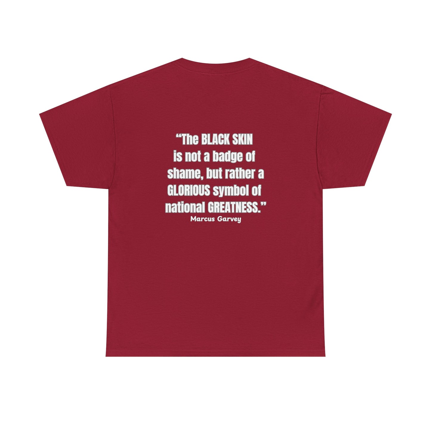 Words Have Power (Garvey) - Unisex Heavy Cotton Tee