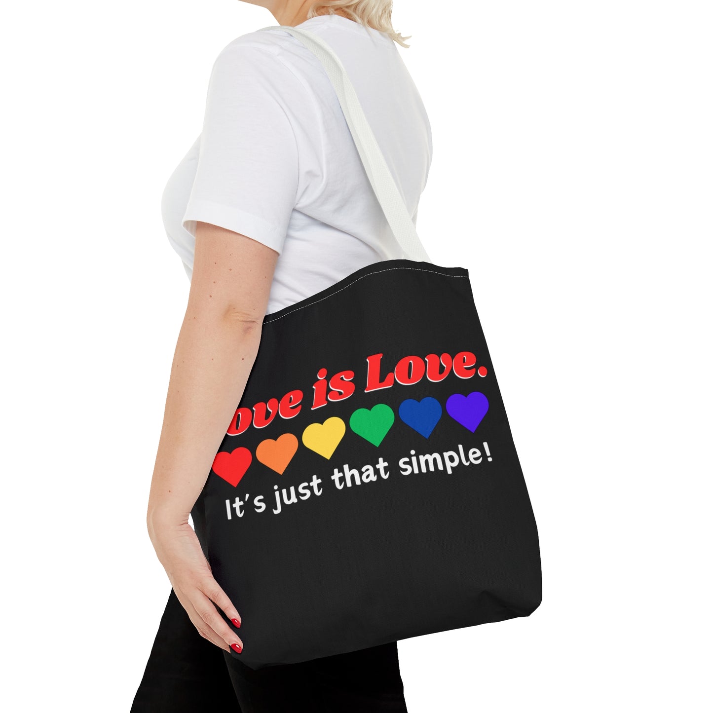 Love is Love Tote Bag (AOP)