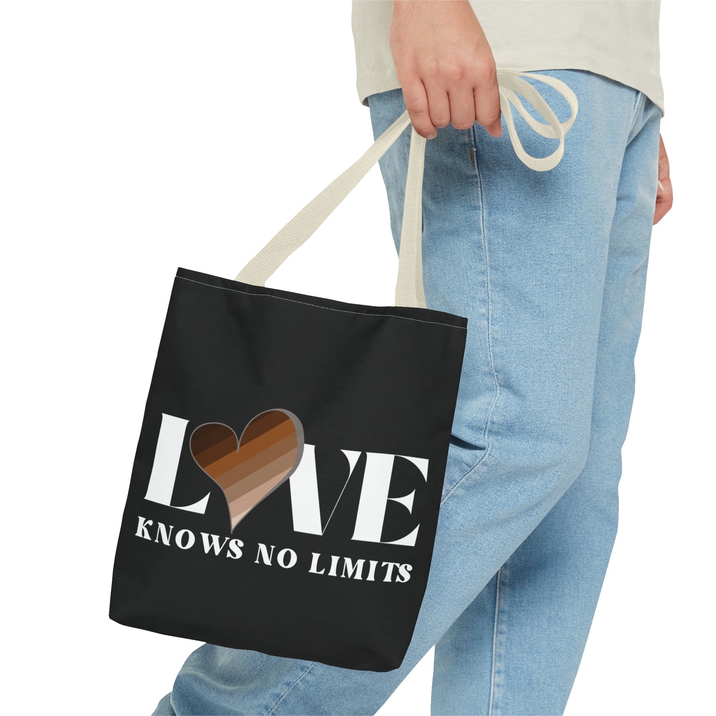 Love Knows No Limits Tote Bag (AOP)