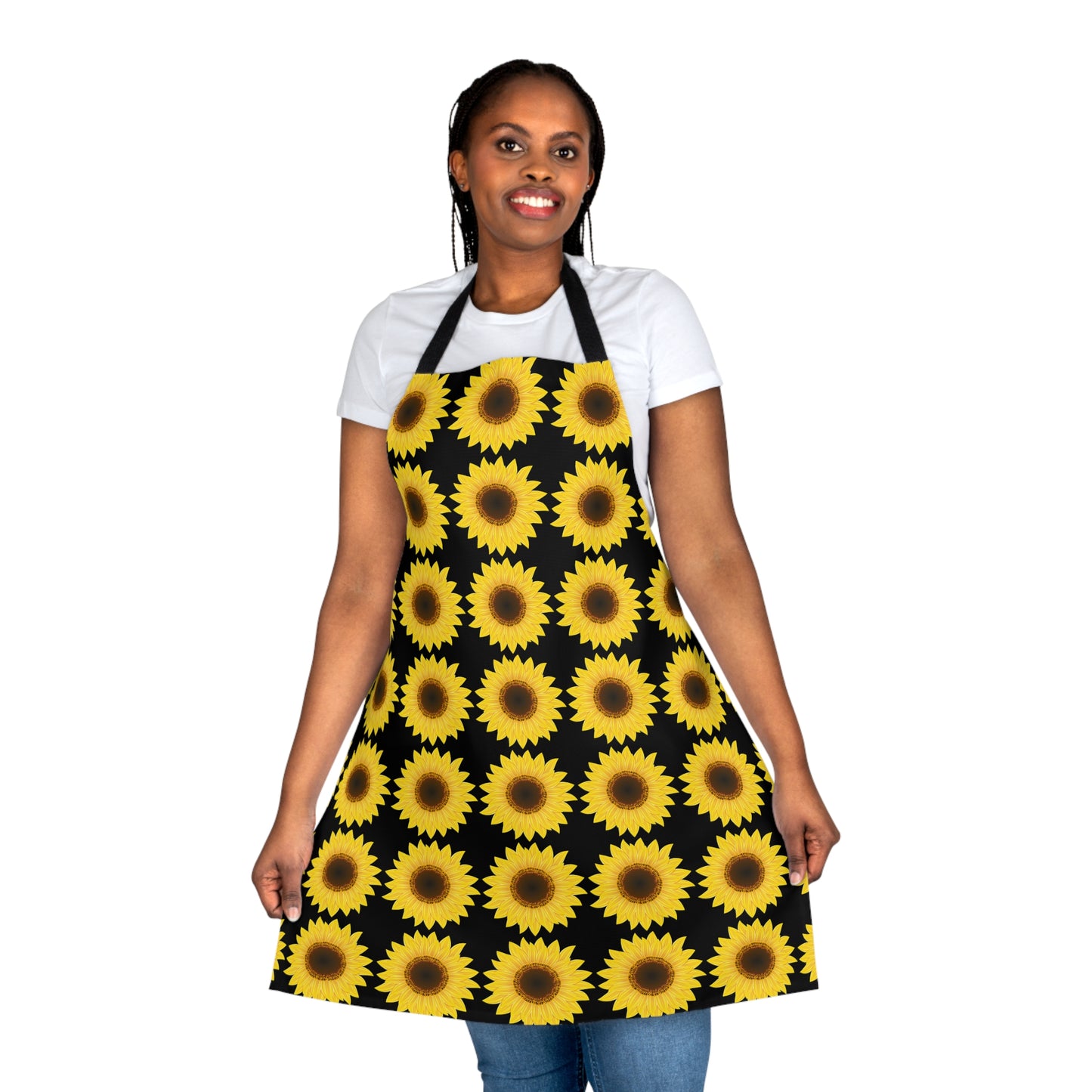 Sun Flower Apron, 5-Color Straps (AOP)