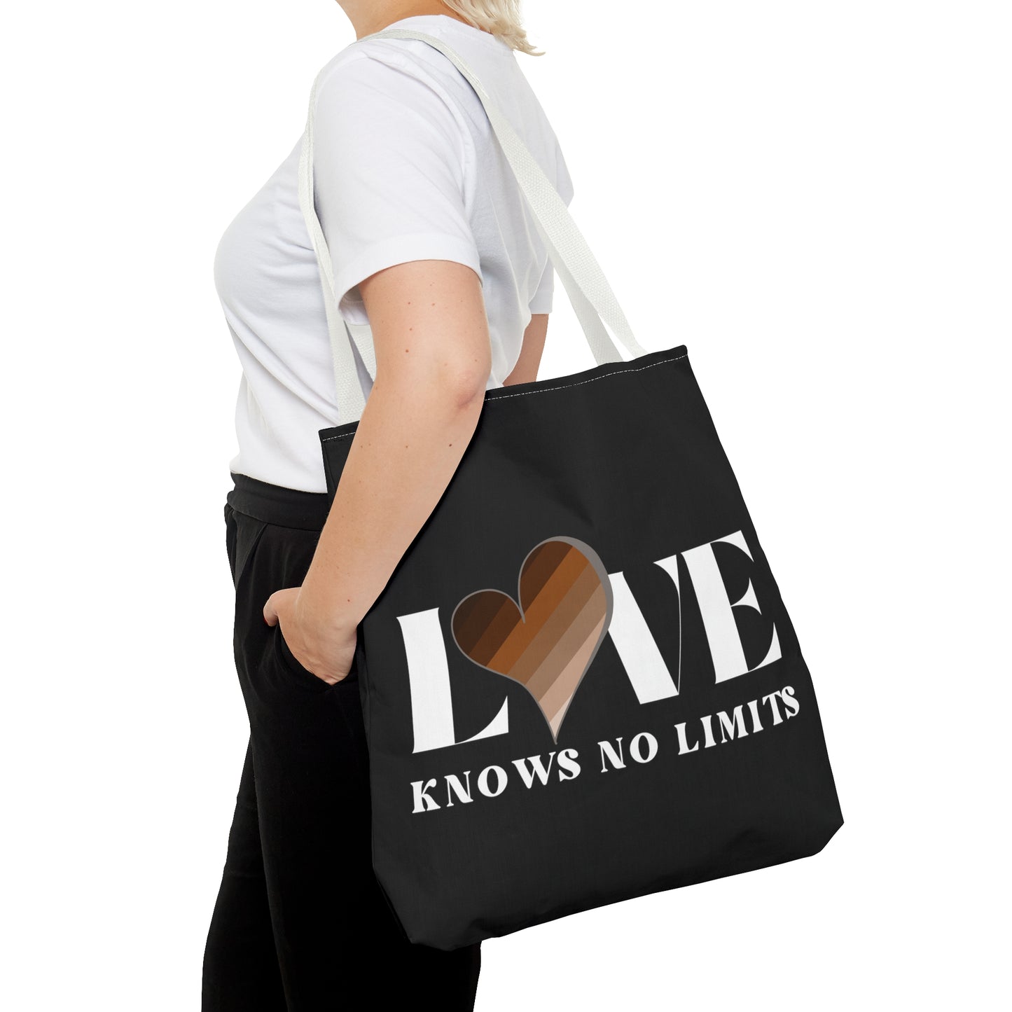 Love Knows No Limits Tote Bag (AOP)