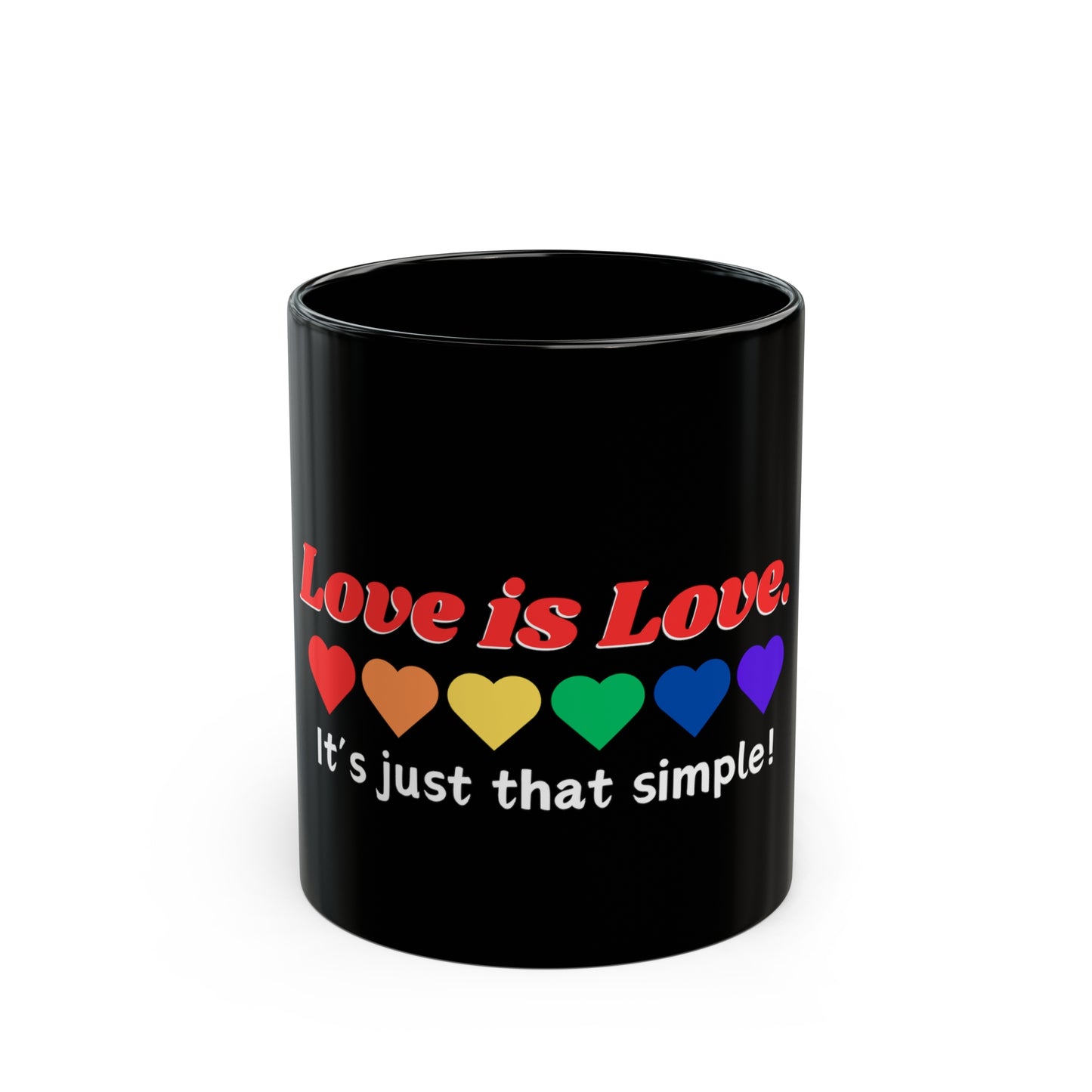 Pride Series Black Mug (11oz, 15oz)