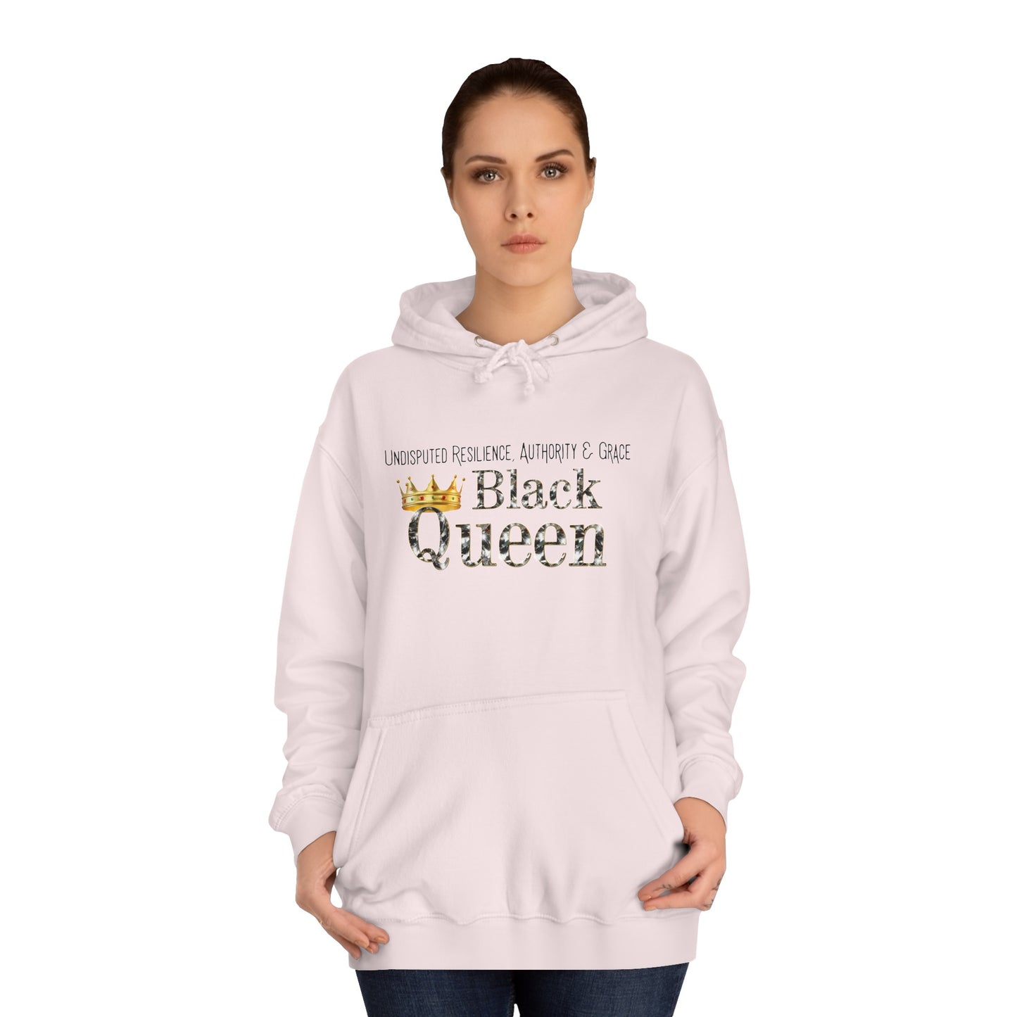 Black Queen Unisex College Hoodie