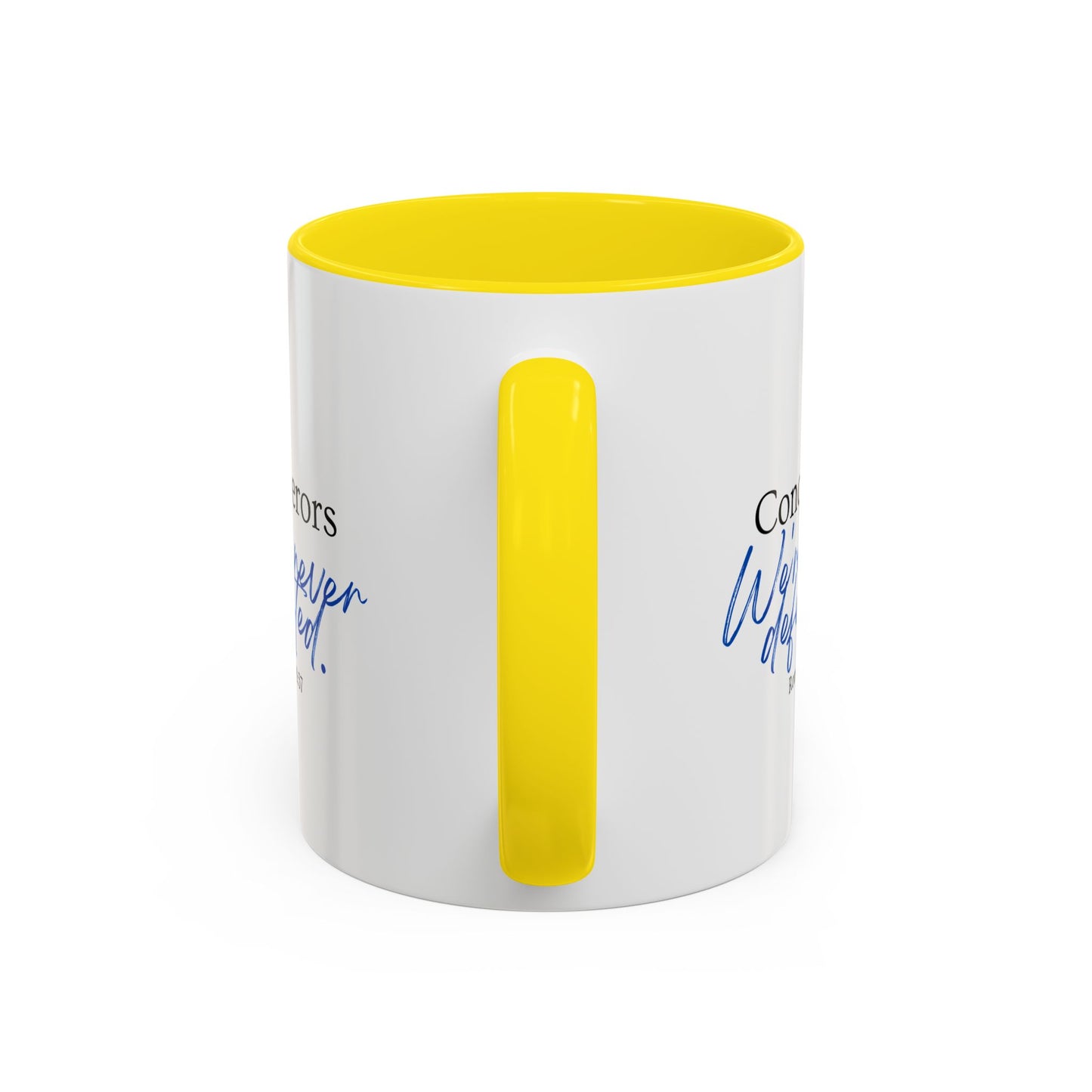 Conquerors Blue Accent Coffee Mug, 11oz