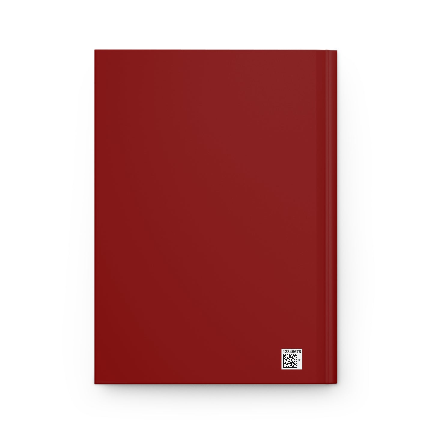 Daily Journal (Crimson & Cream) Hardcover Journal Matte