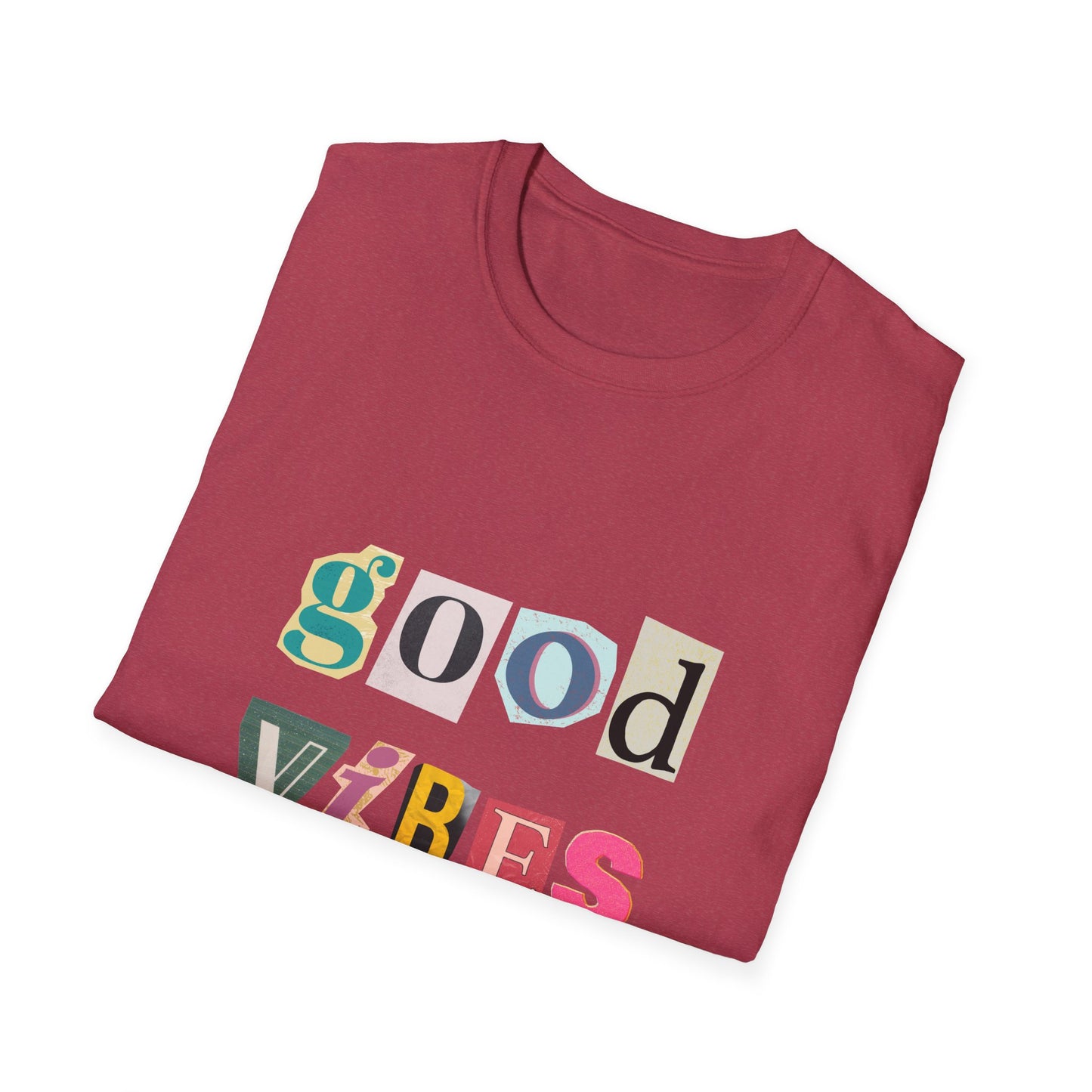 Good Vibes Always Unisex Softstyle T-Shirt | Positive Message Tee