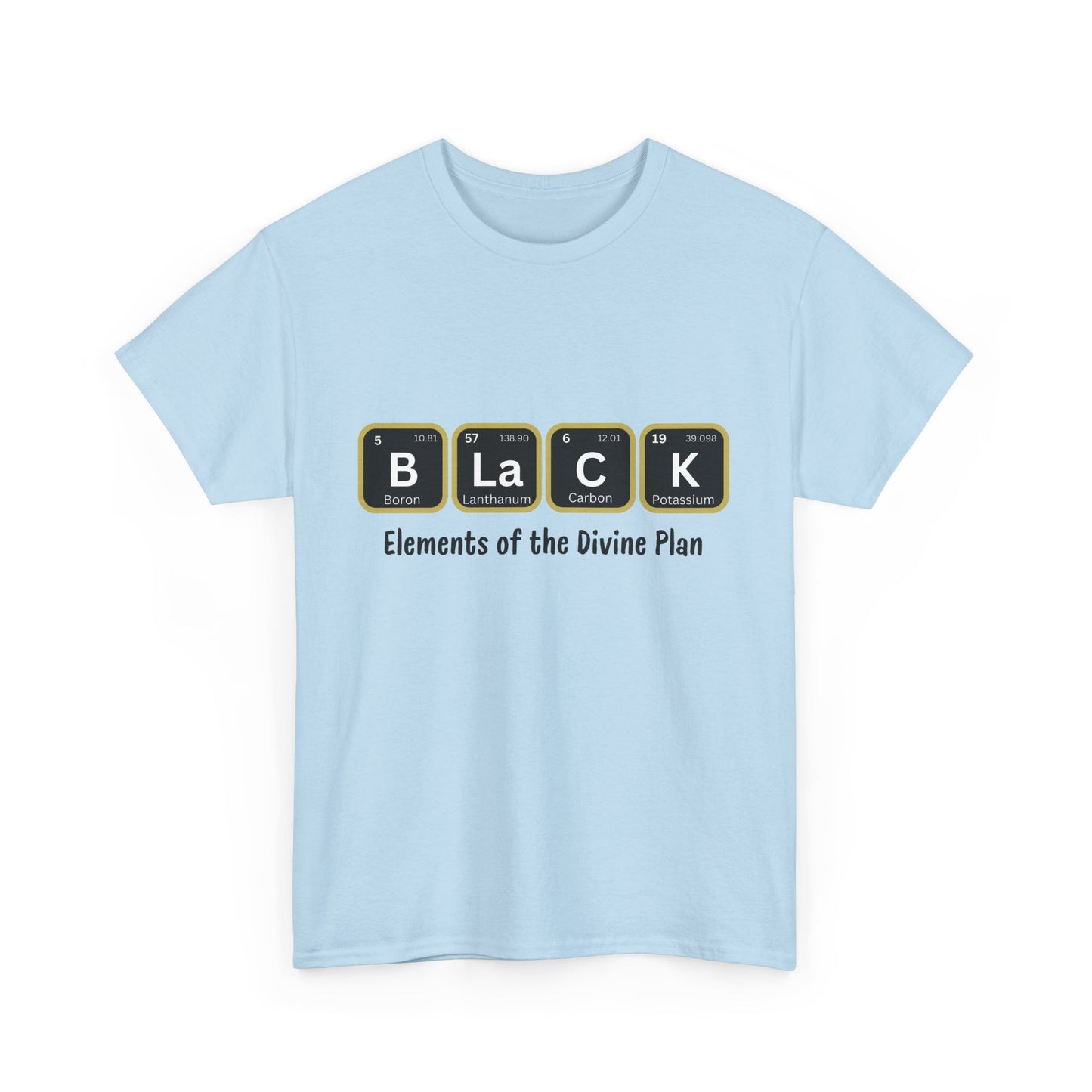 BLACK Element Unisex Heavy Cotton Tee