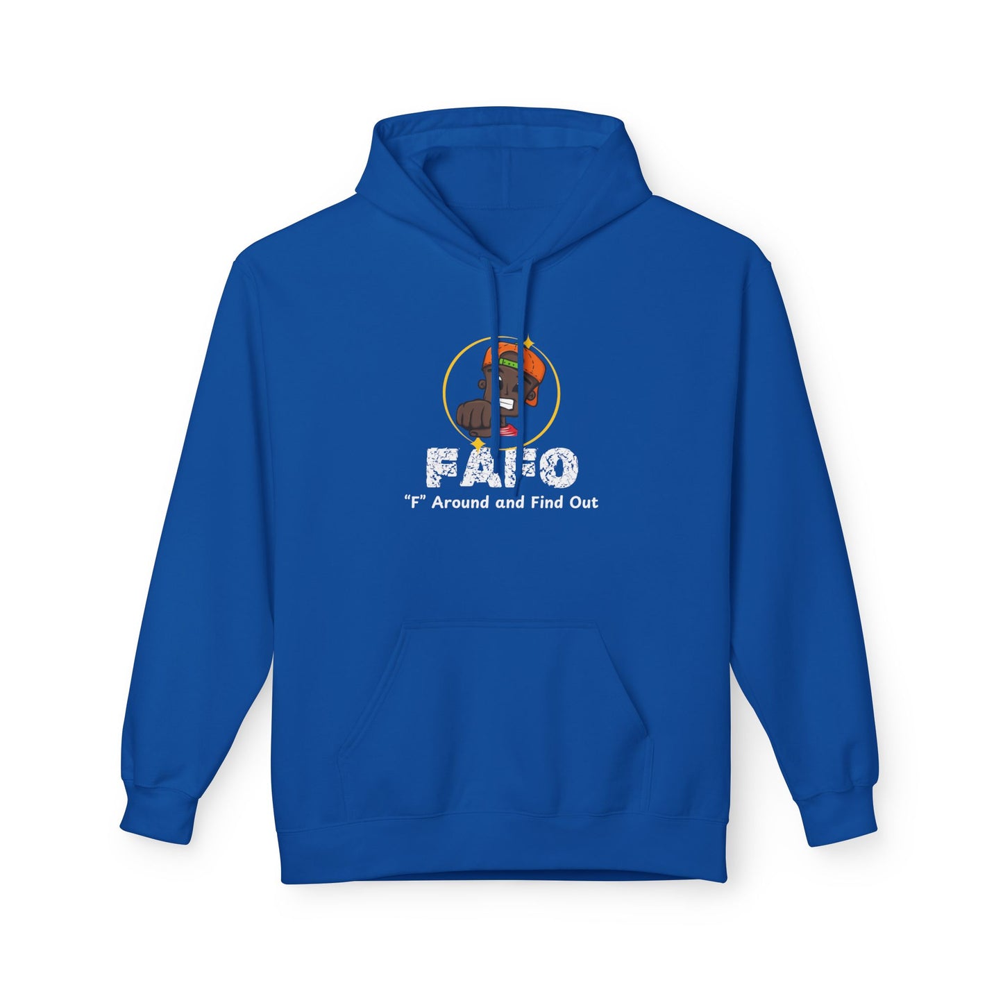 "F" Around and Find Out-Inspired Unisex Fleece Hoodie - Cozy Style & Warmth