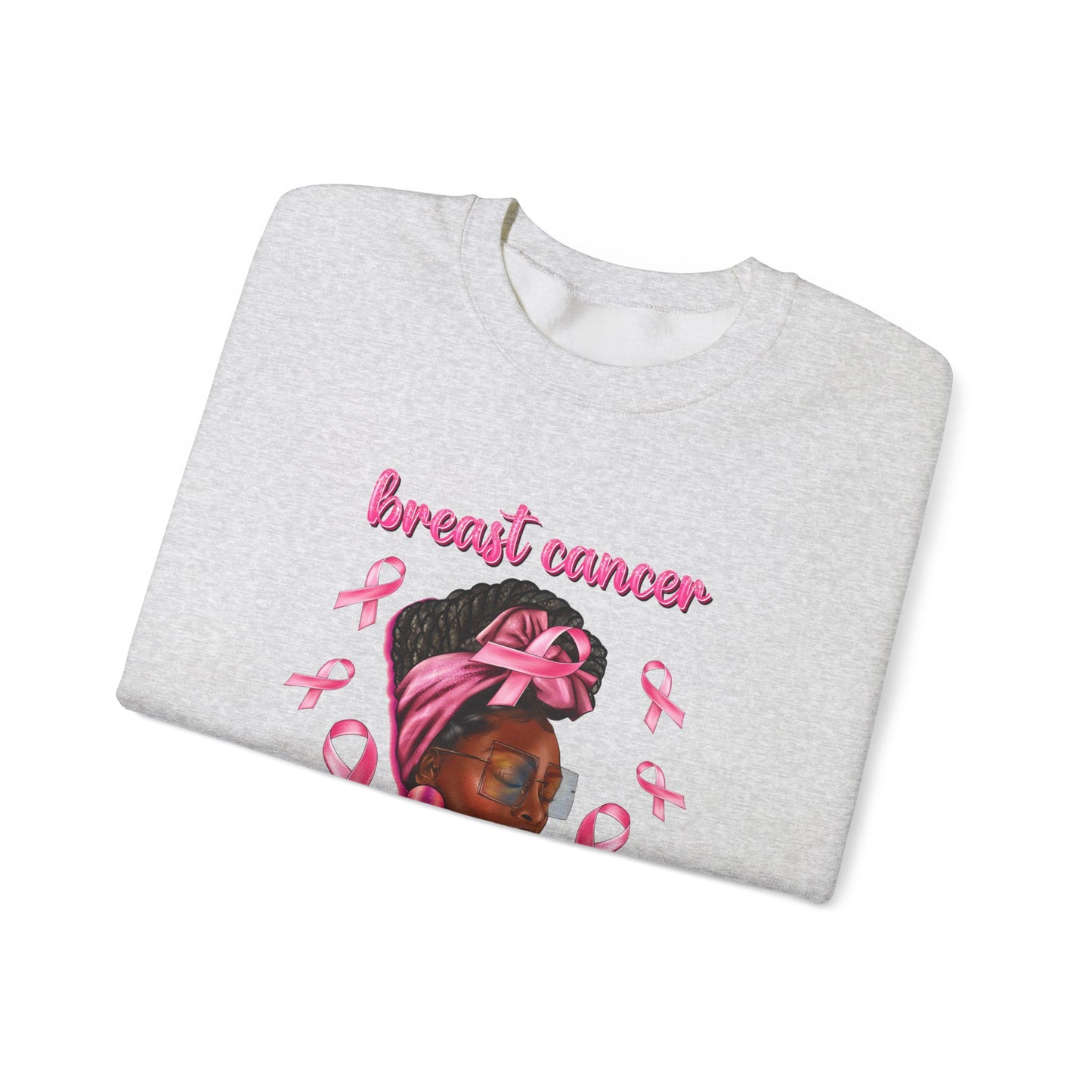Breast Cancer Warrior Unisex Heavy Blend™ Crewneck Sweatshirt