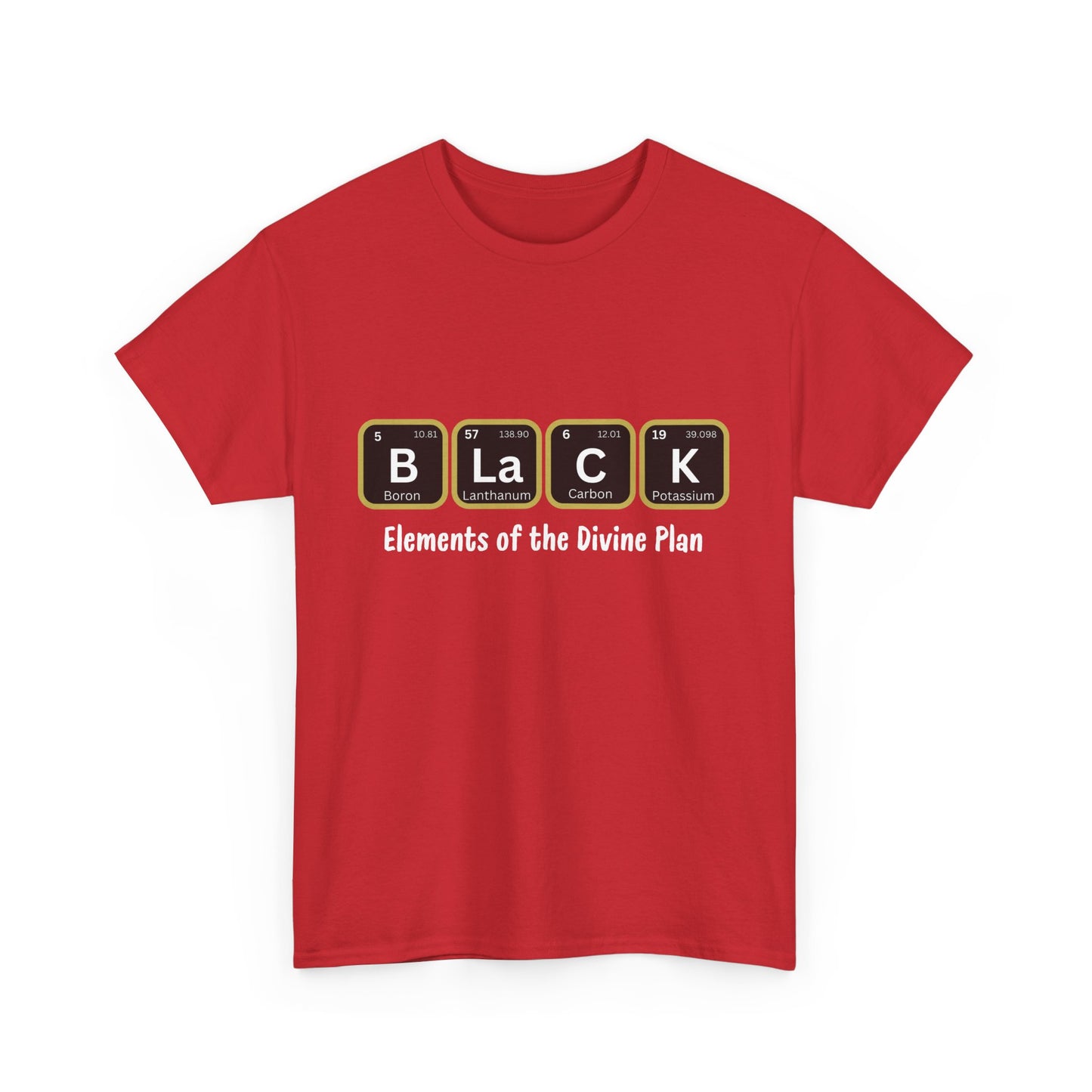 BLACK Element Unisex Heavy Cotton Tee