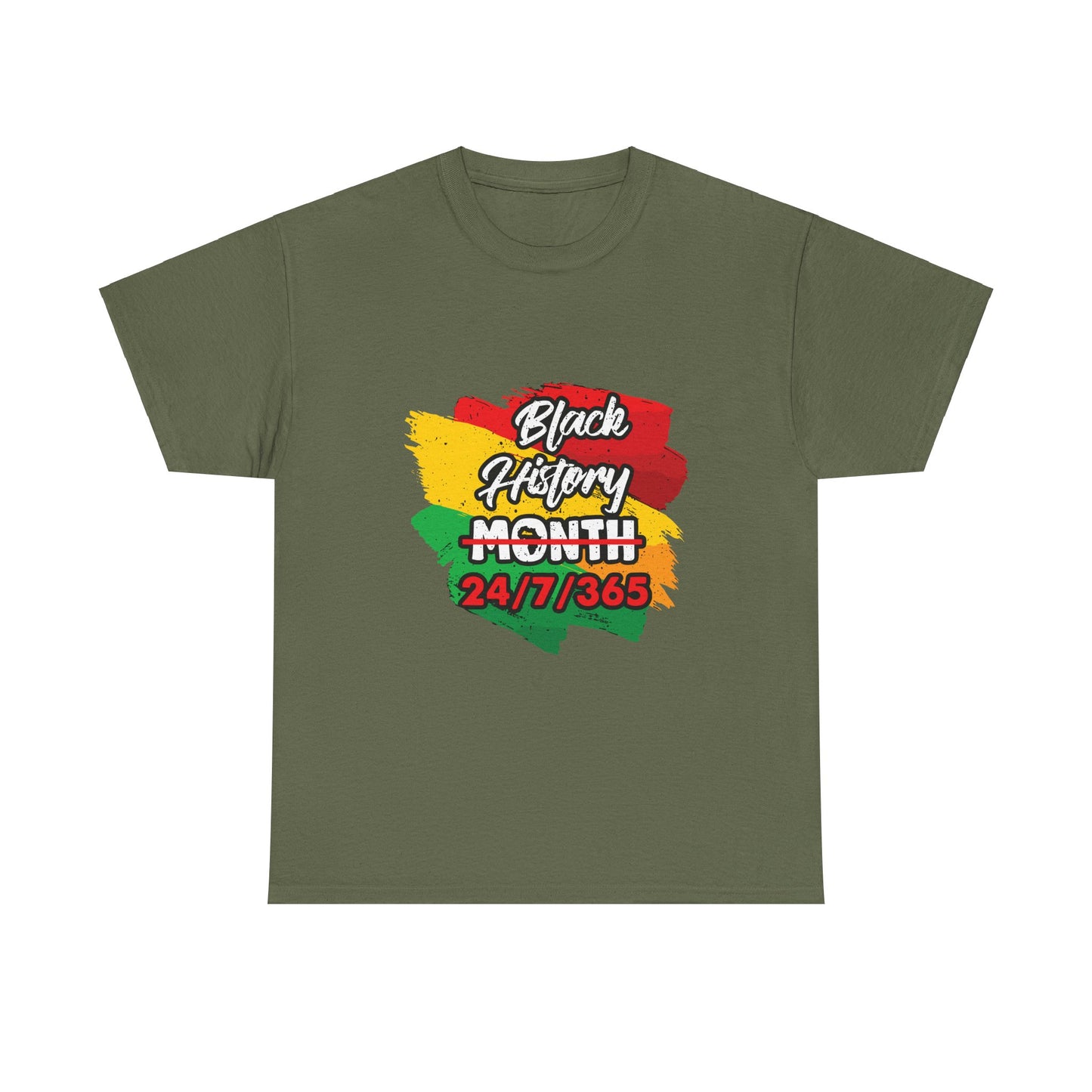 Black History 365 Unisex Heavy Cotton Tee