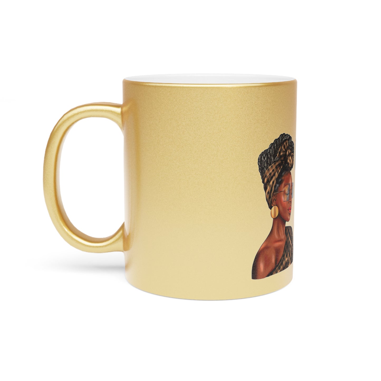 Phenomenal Woman Metallic Mug (Silver\Gold)