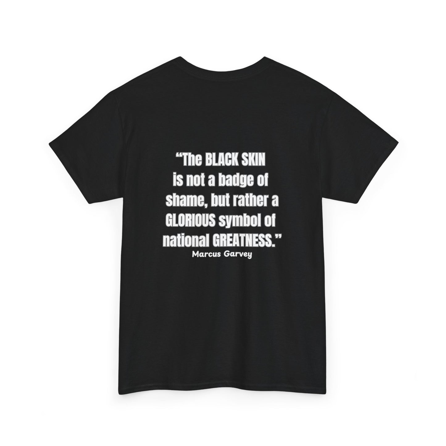 Words Have Power (Garvey) - Unisex Heavy Cotton Tee