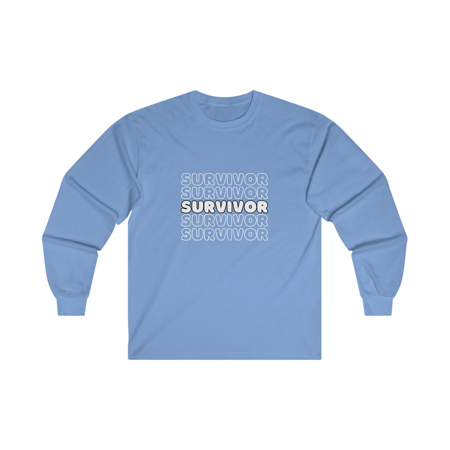 Survivor Unisex Ultra Cotton Long Sleeve Tee