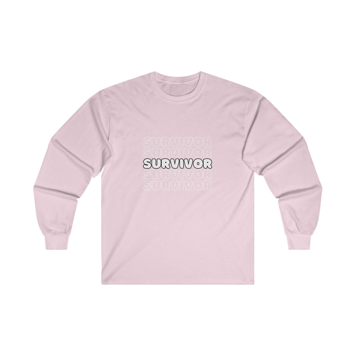 Survivor Unisex Ultra Cotton Long Sleeve Tee