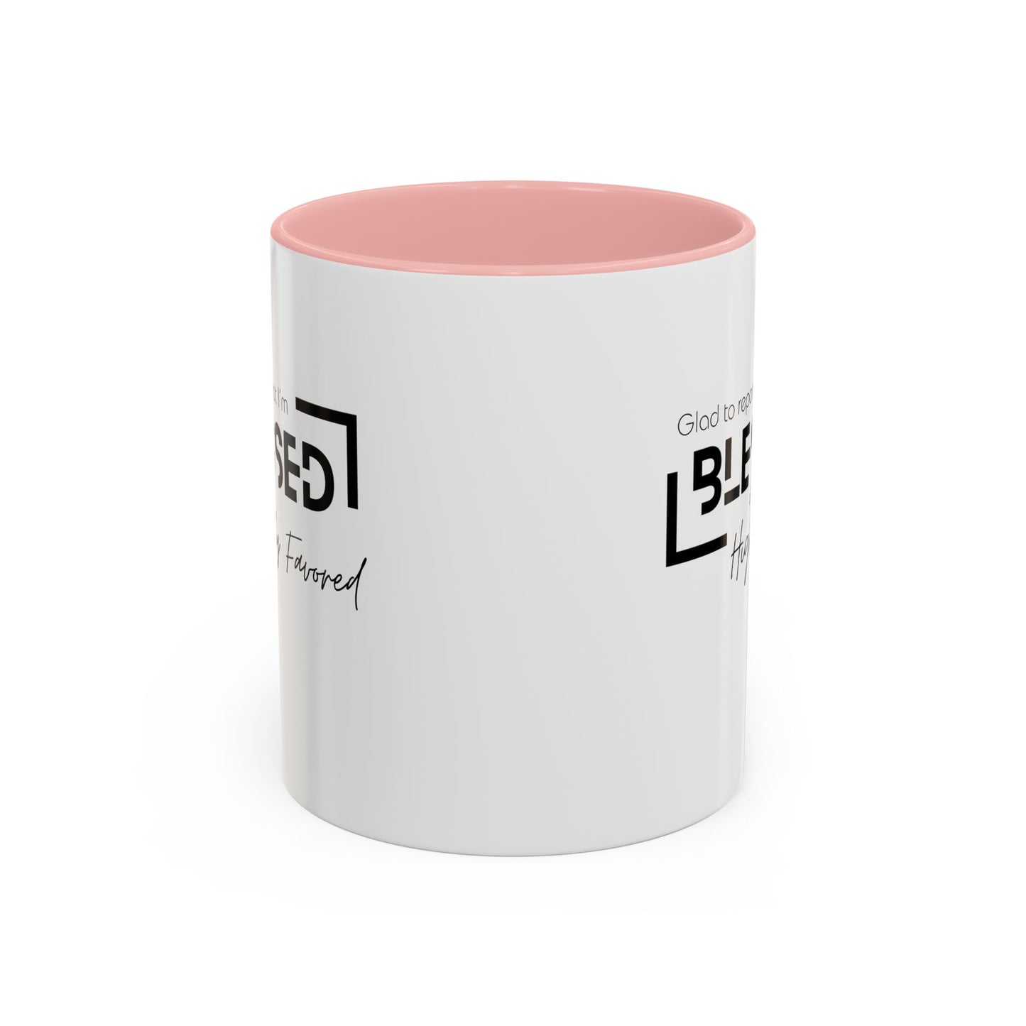 Blessed & Highly Favored Accent Coffee Mug, 11oz