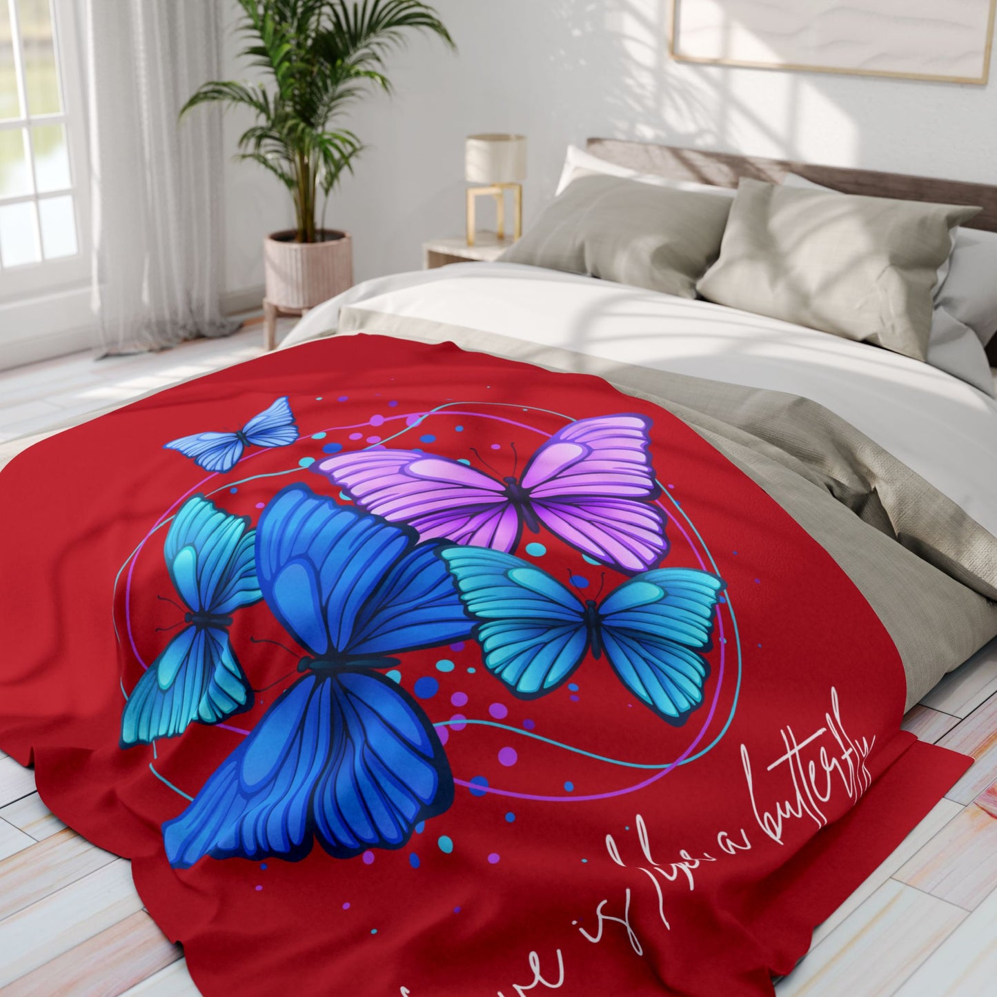 Butterly Arctic Fleece Blanket
