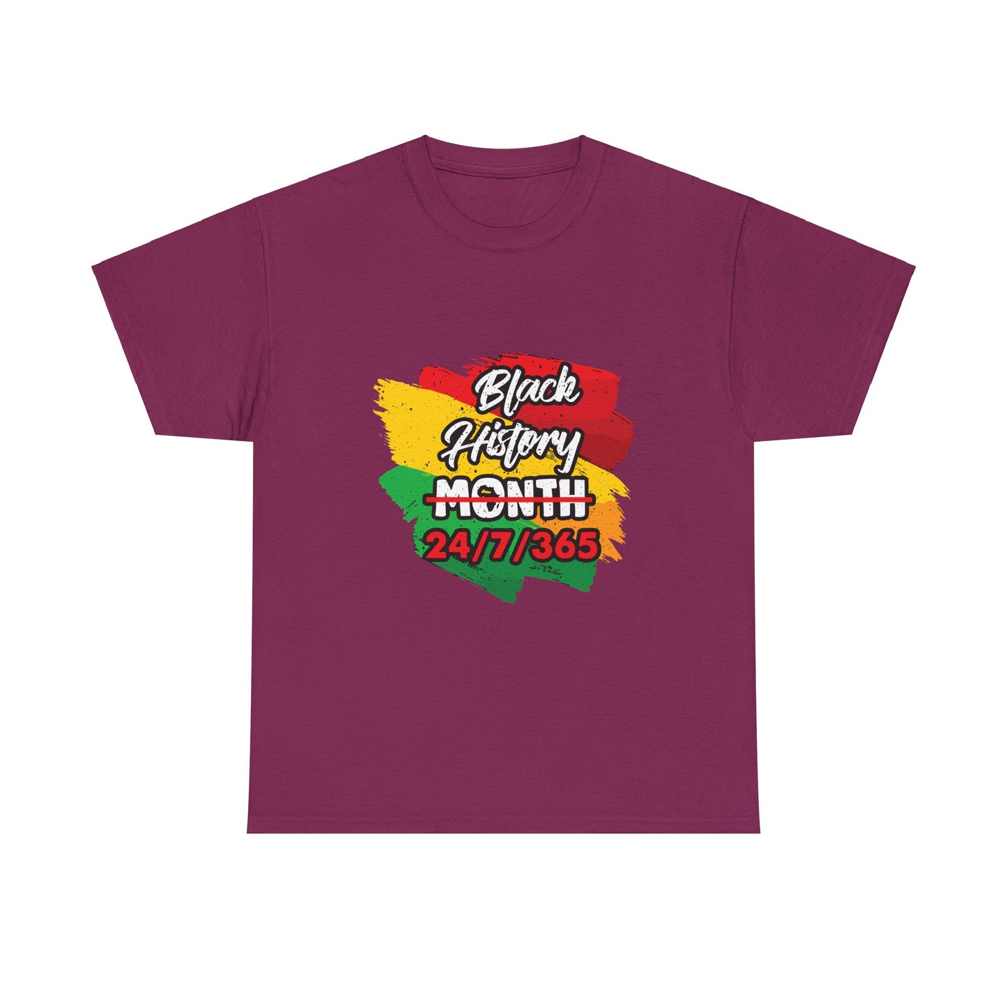 Black History 365 Unisex Heavy Cotton Tee