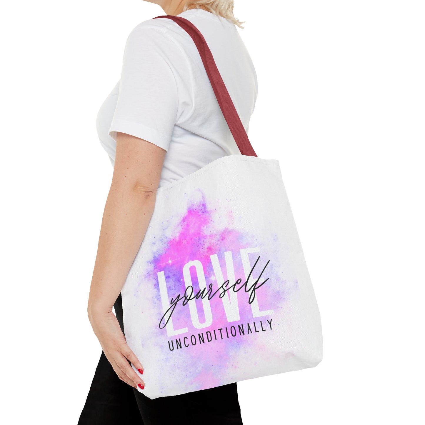 Love Unconditionally Tote Bag (AOP)