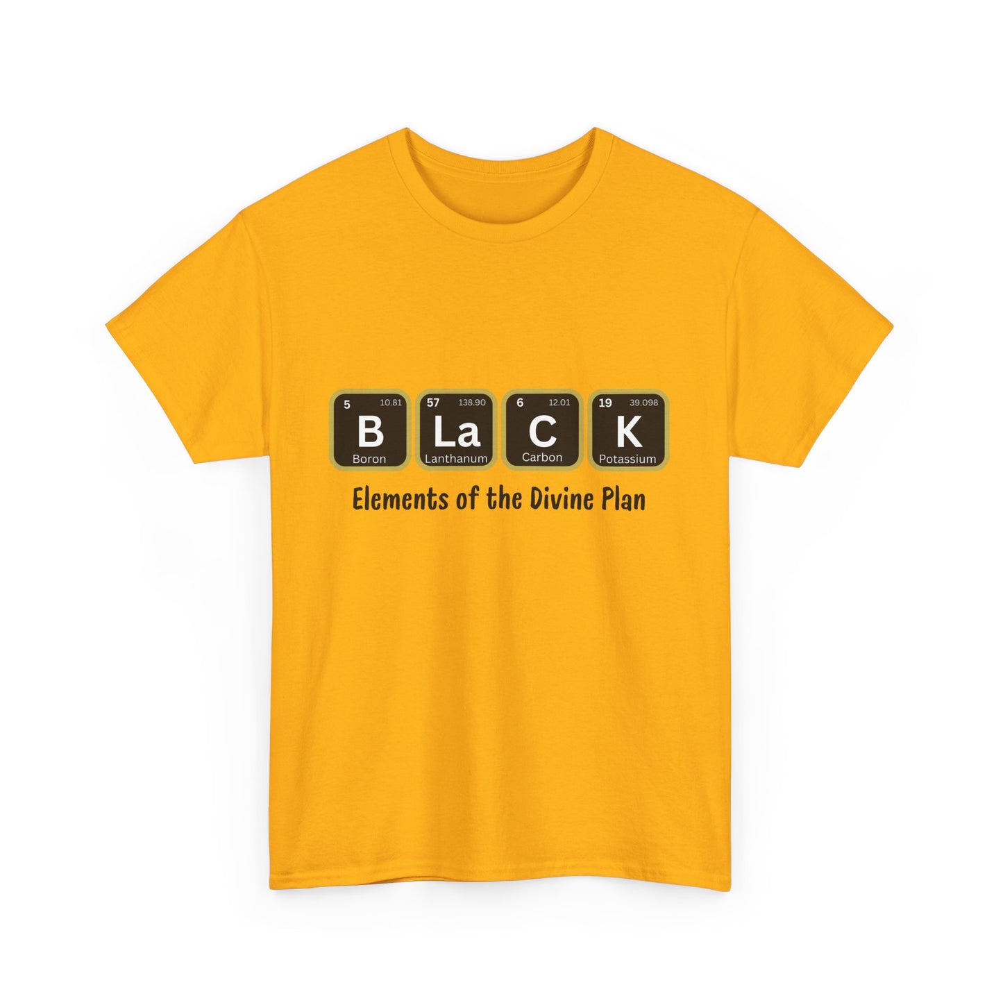 BLACK Element Unisex Heavy Cotton Tee