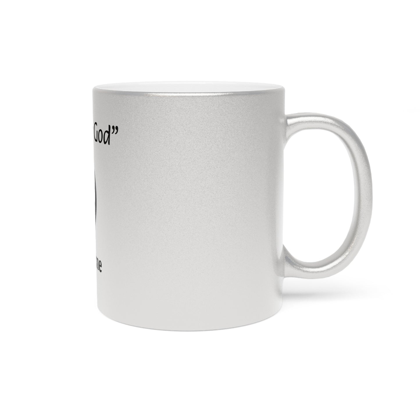 Gye Nyame Metallic Mug (Silver\Gold)