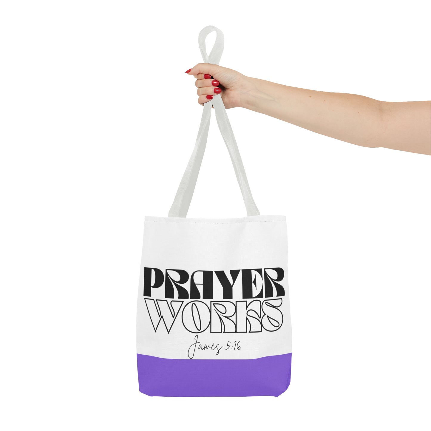 Prayer Works Tote Bag (AOP)