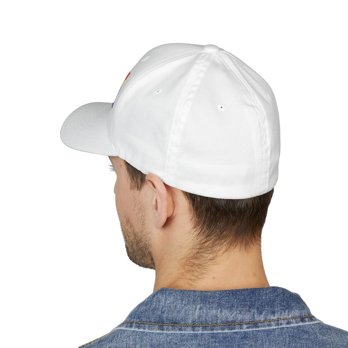 Embroidered 'LOVE' Rainbow Cap - Perfect for Pride and Summer Events