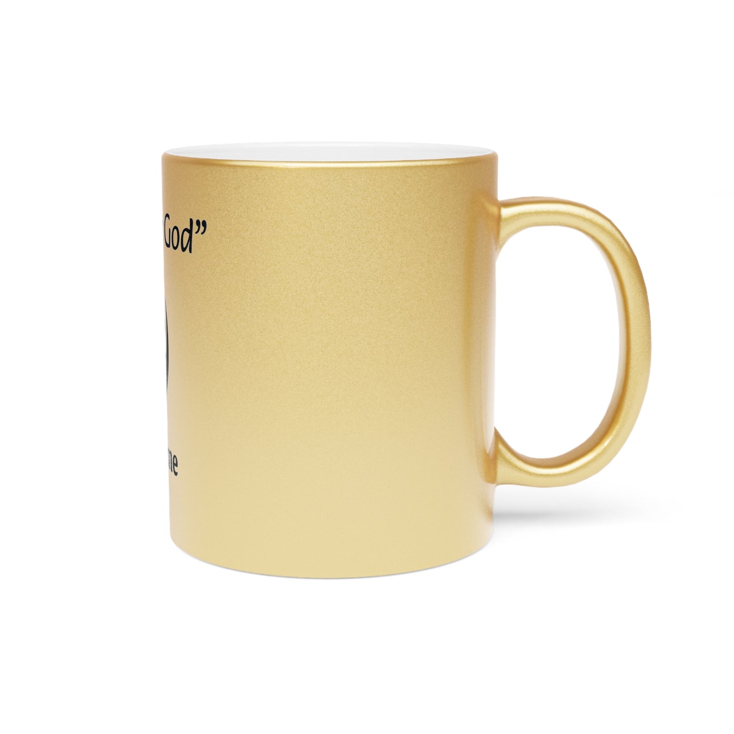 Gye Nyame Metallic Mug (Silver\Gold)