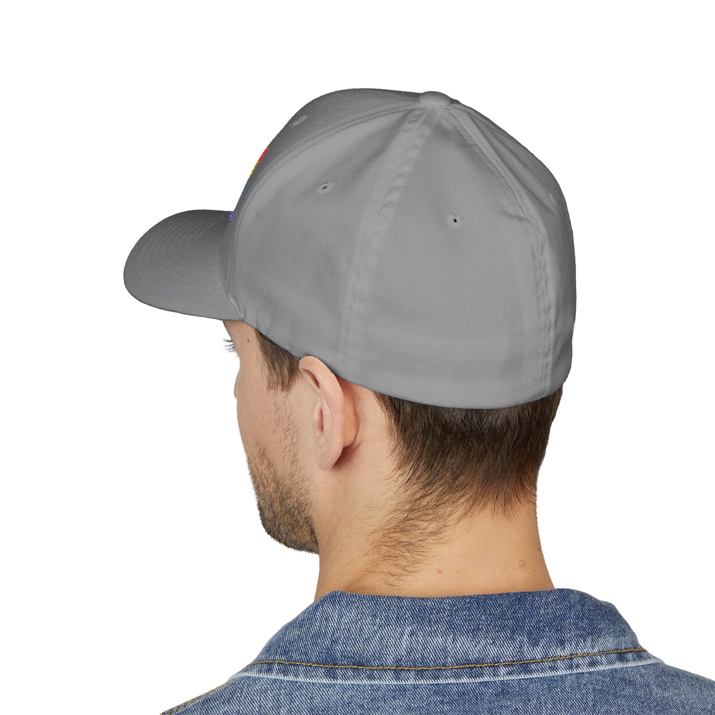 Embroidered 'LOVE' Rainbow Cap - Perfect for Pride and Summer Events