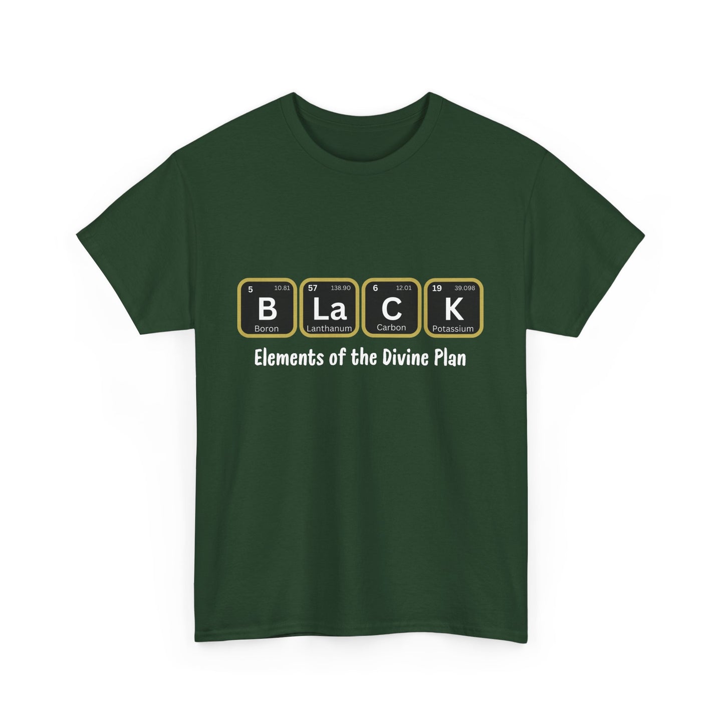 BLACK Element Unisex Heavy Cotton Tee