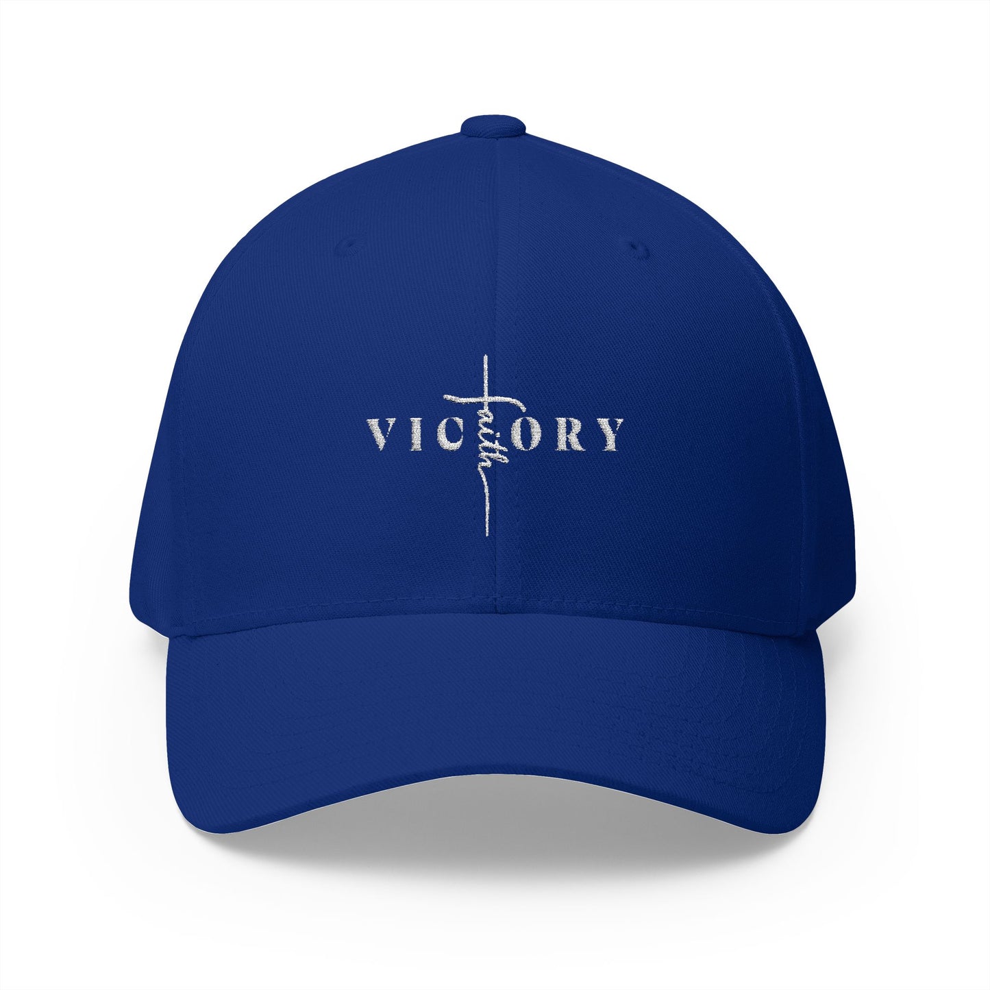 Victory Embroidered Closed-Back Cap - Stylish Baseball Hat for Inspirational Living