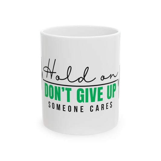 Someone Cares Ceramic Mug, 11oz
