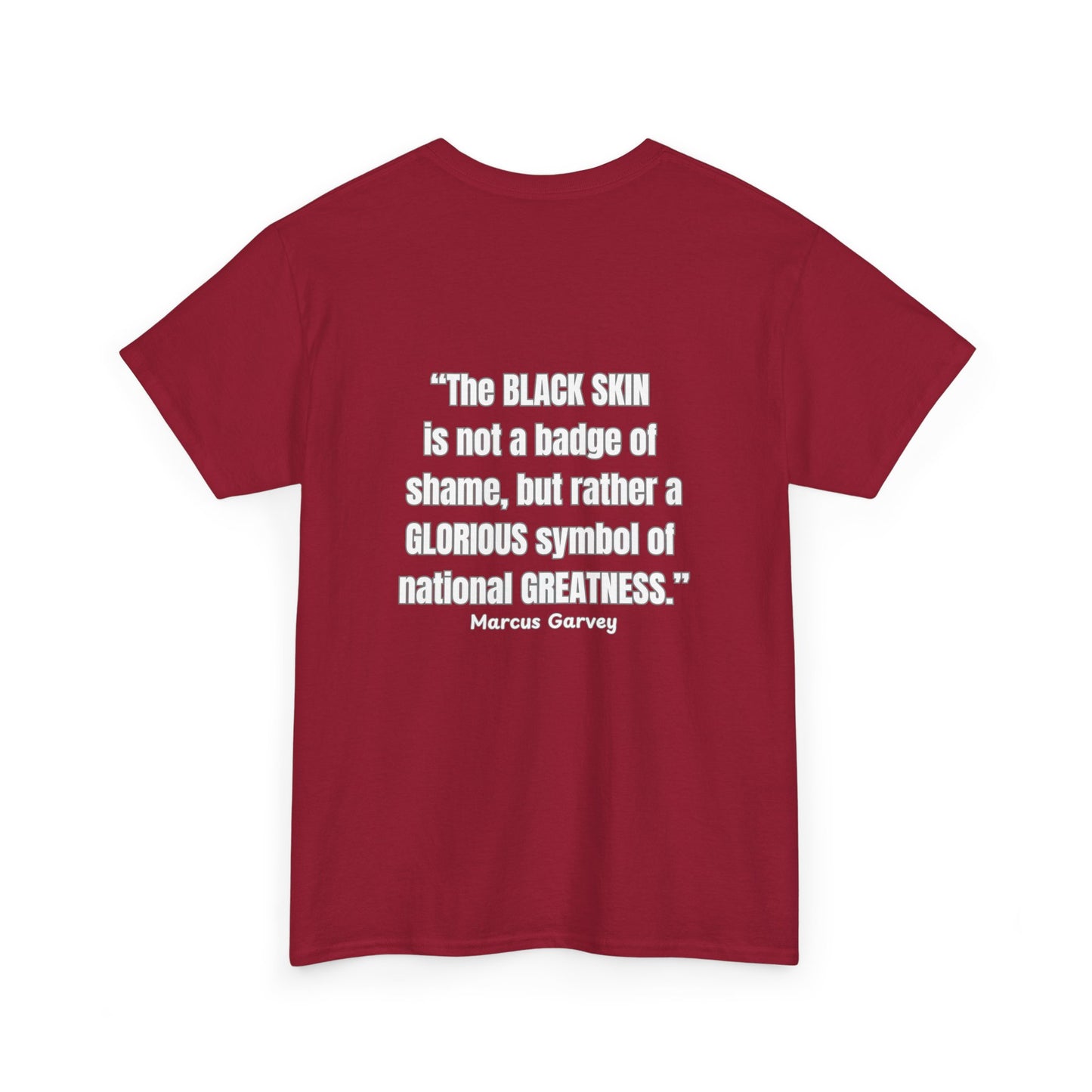 Words Have Power (Garvey) - Unisex Heavy Cotton Tee