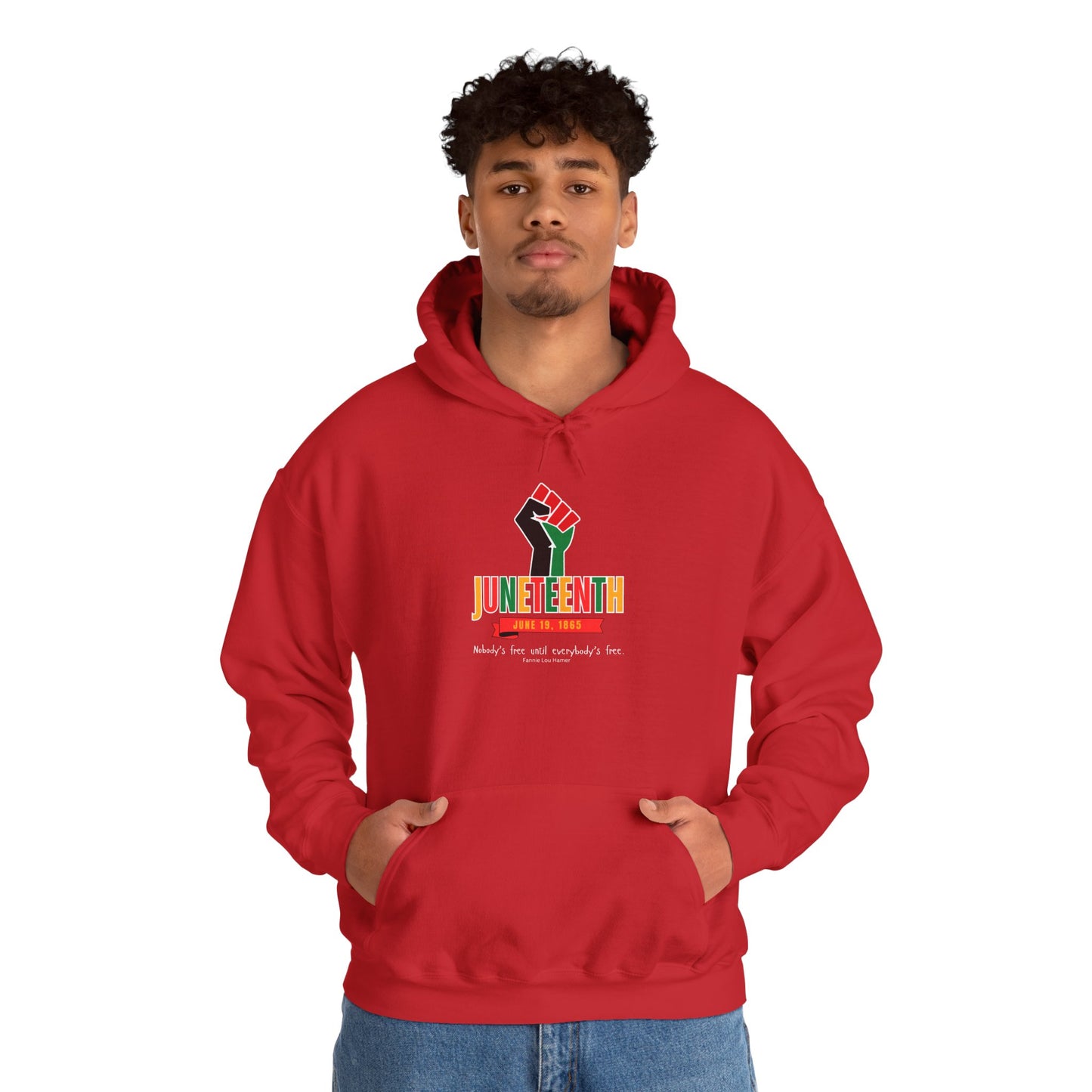 Juneteenth Unisex Heavy Blend™ Hooded Sweatshirt