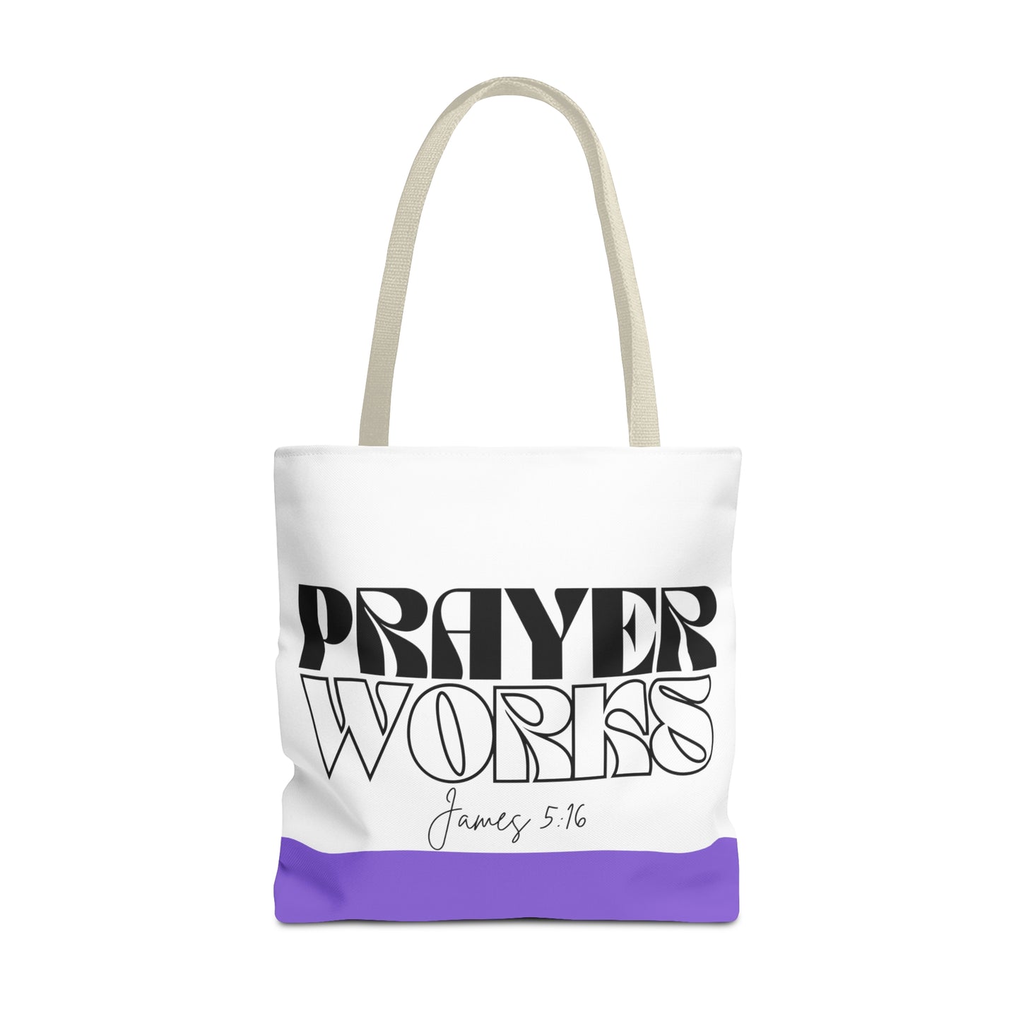 Prayer Works Tote Bag (AOP)