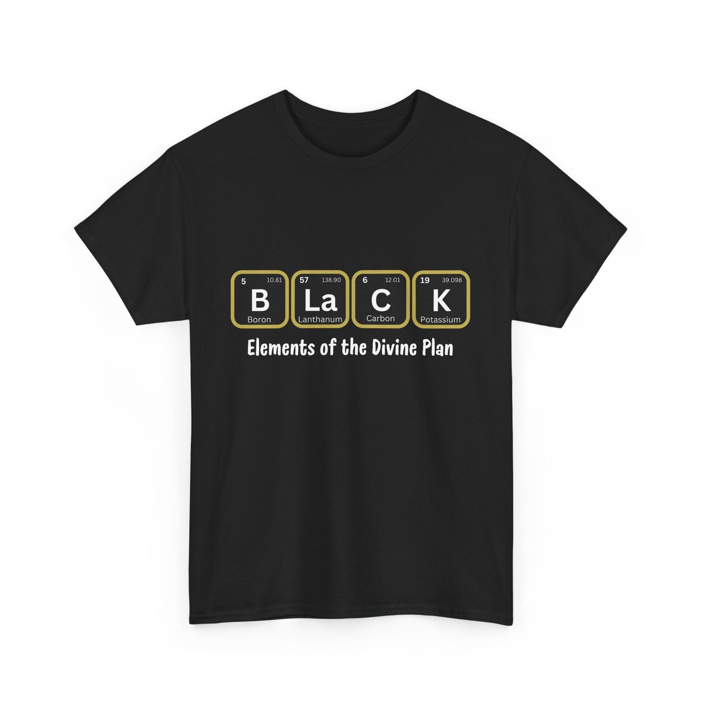BLACK Element Unisex Heavy Cotton Tee
