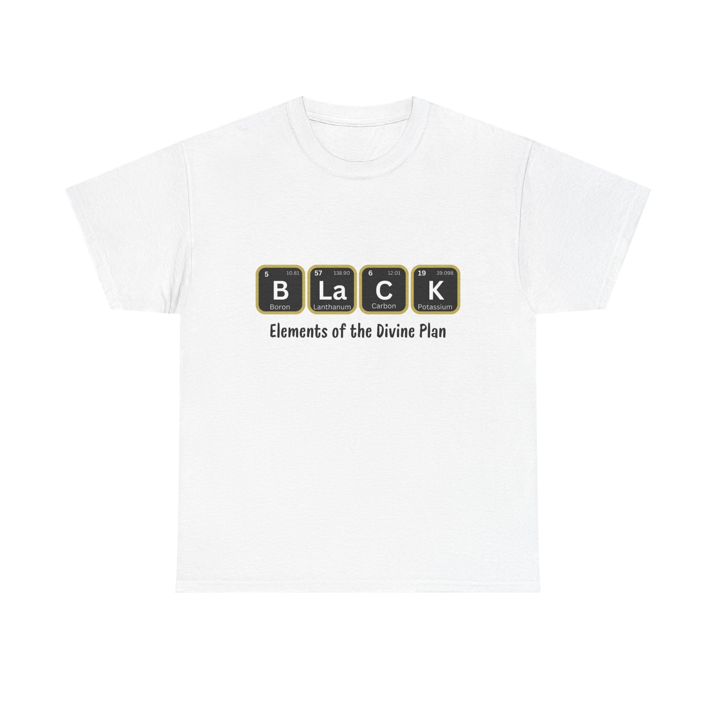 BLACK Element Unisex Heavy Cotton Tee