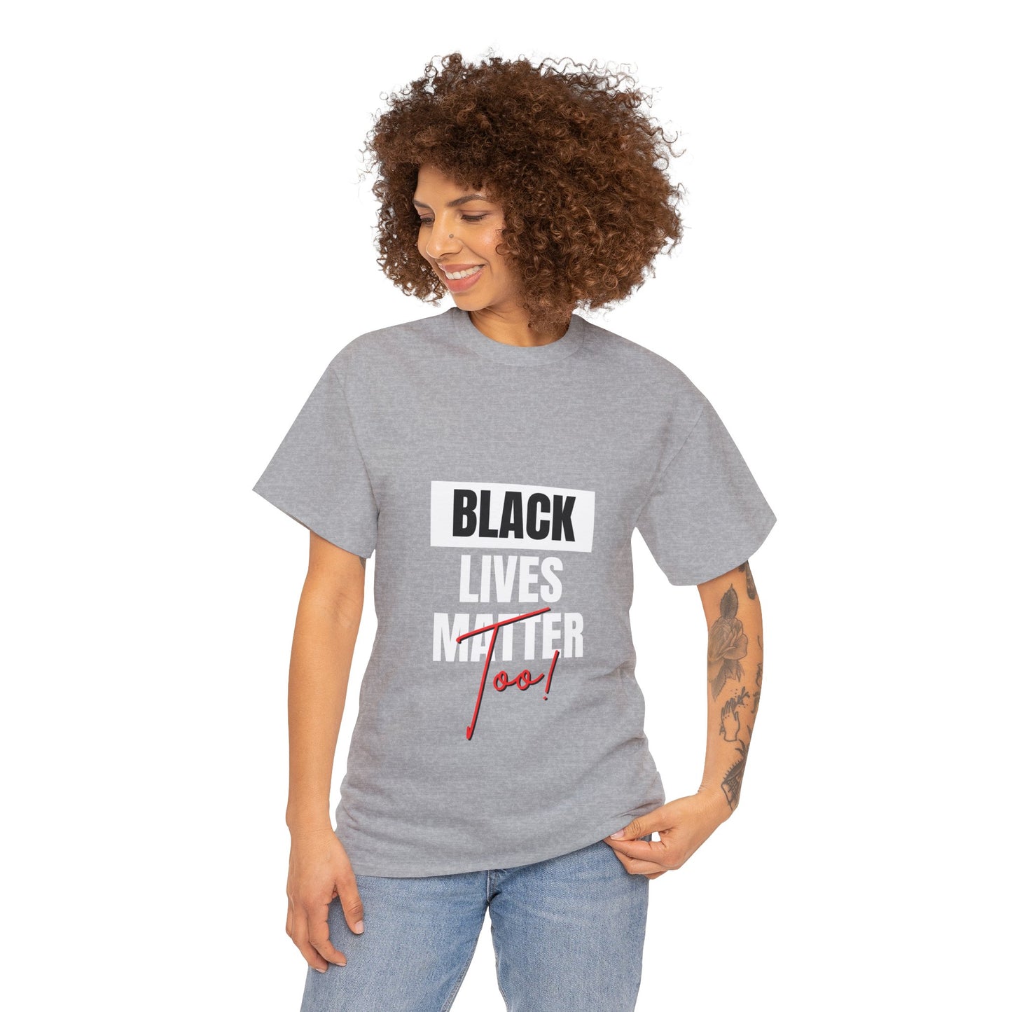 Black Lives Matter Unisex Heavy Cotton Tee