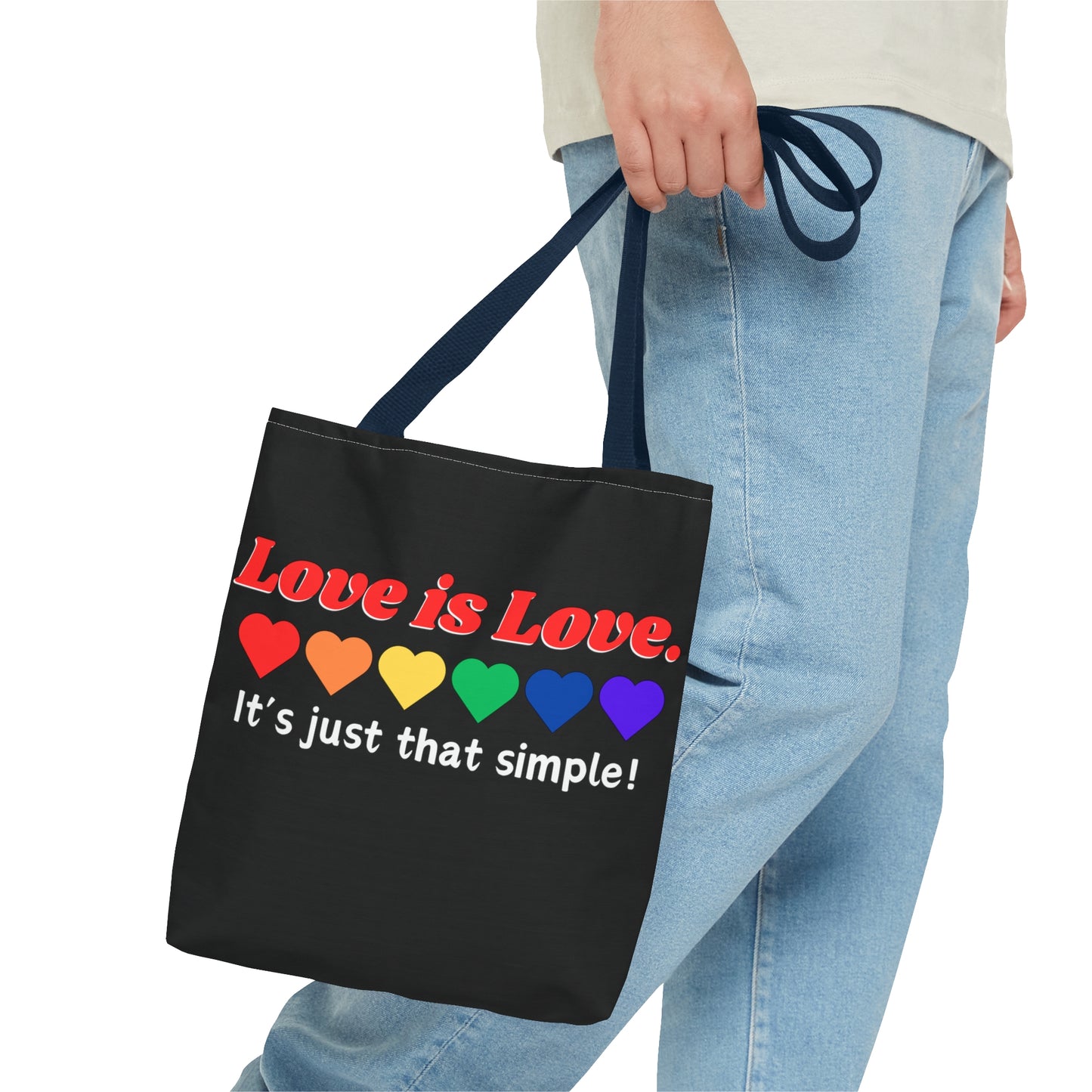 Love is Love Tote Bag (AOP)