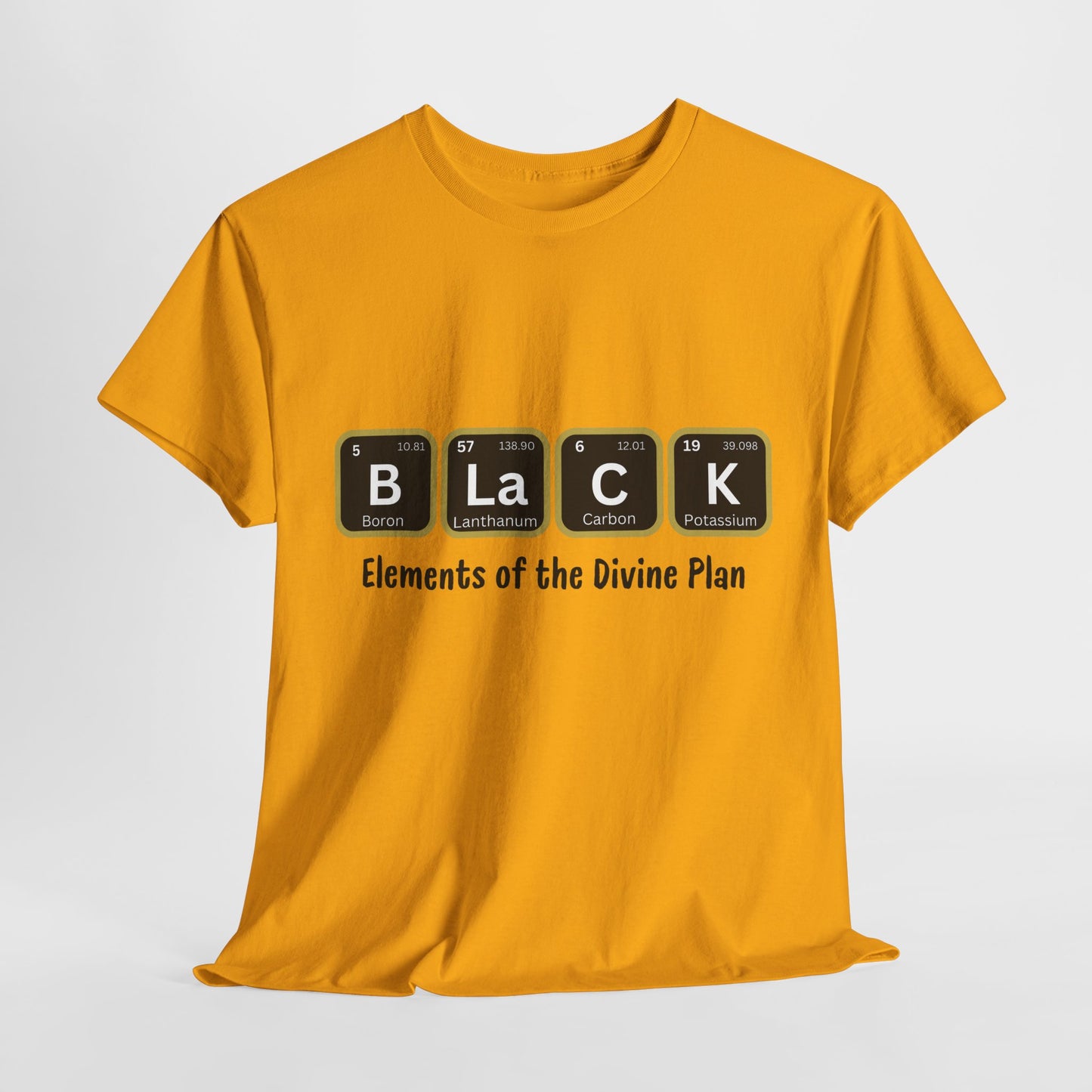 BLACK Element Unisex Heavy Cotton Tee