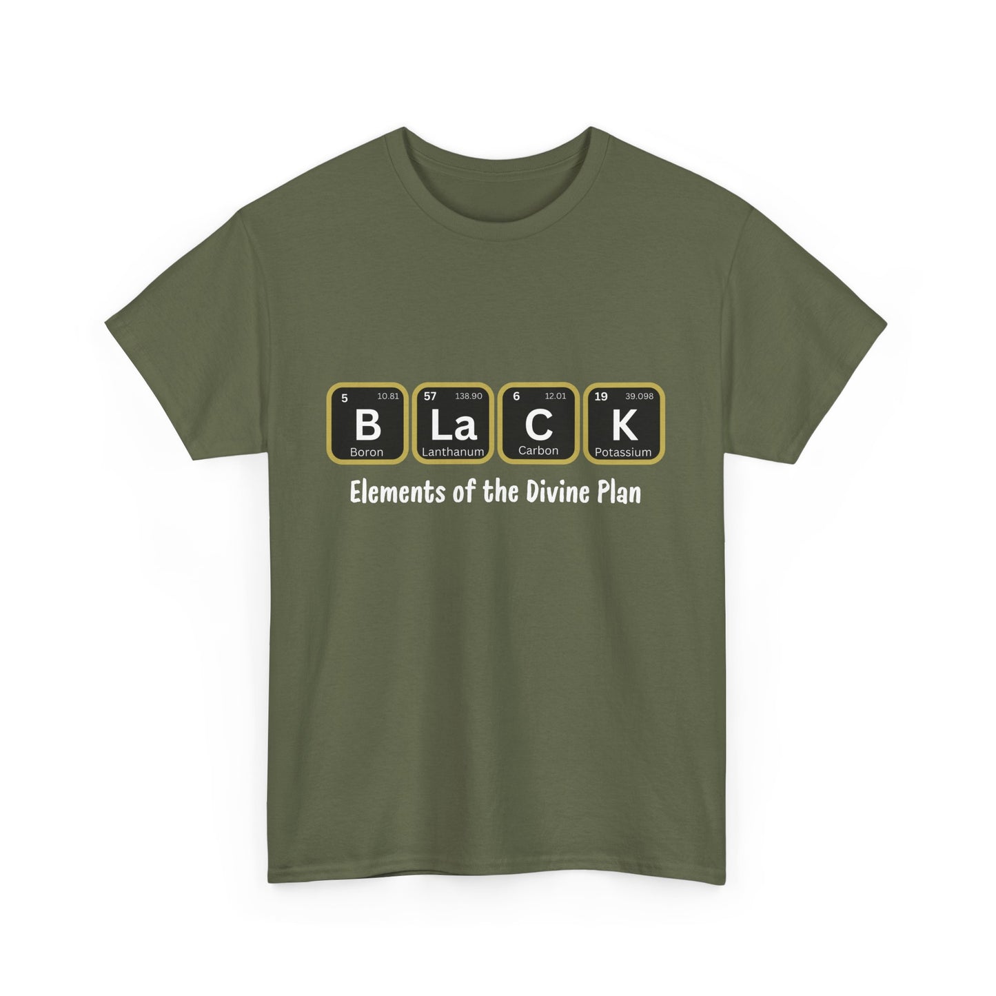 BLACK Element Unisex Heavy Cotton Tee
