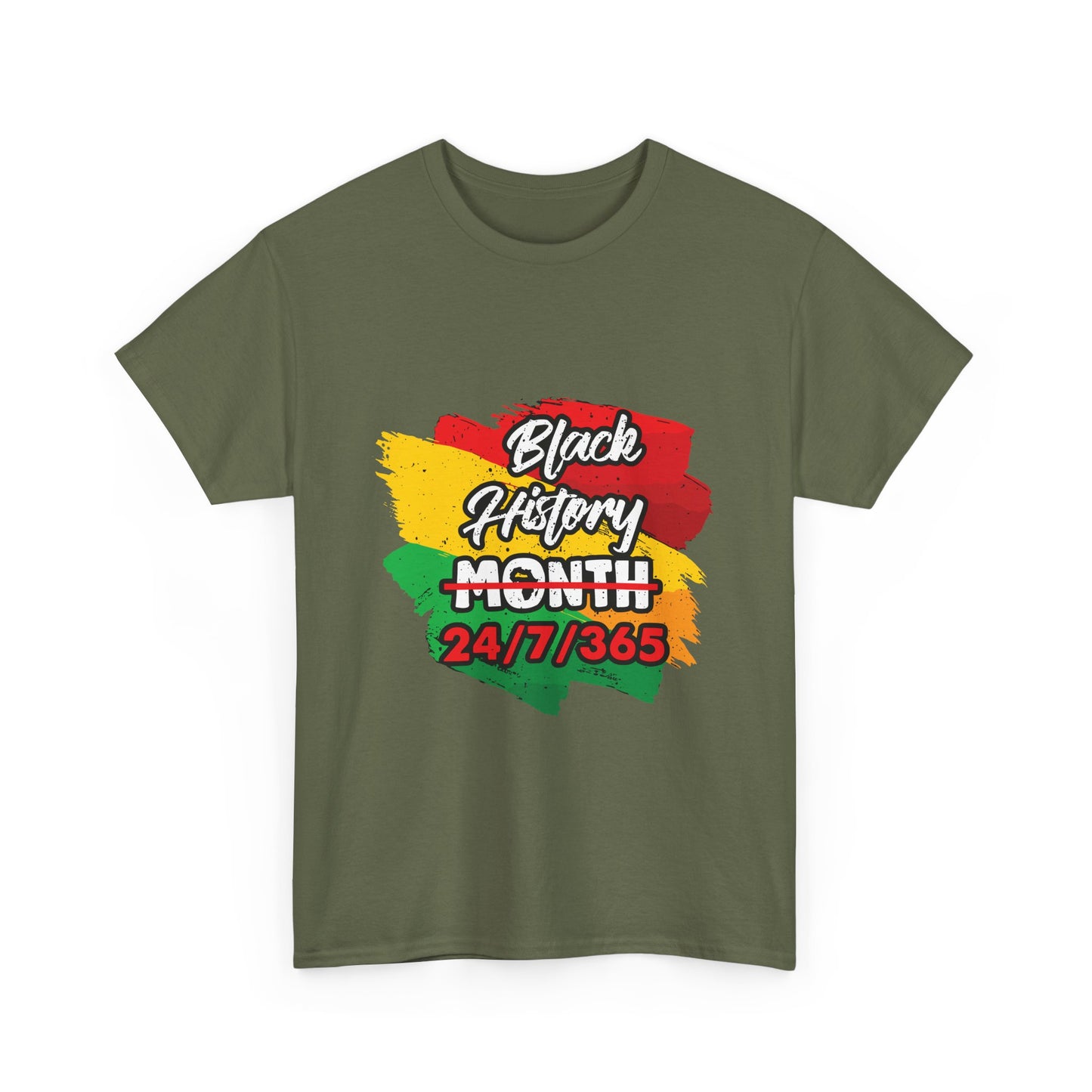Black History 365 Unisex Heavy Cotton Tee