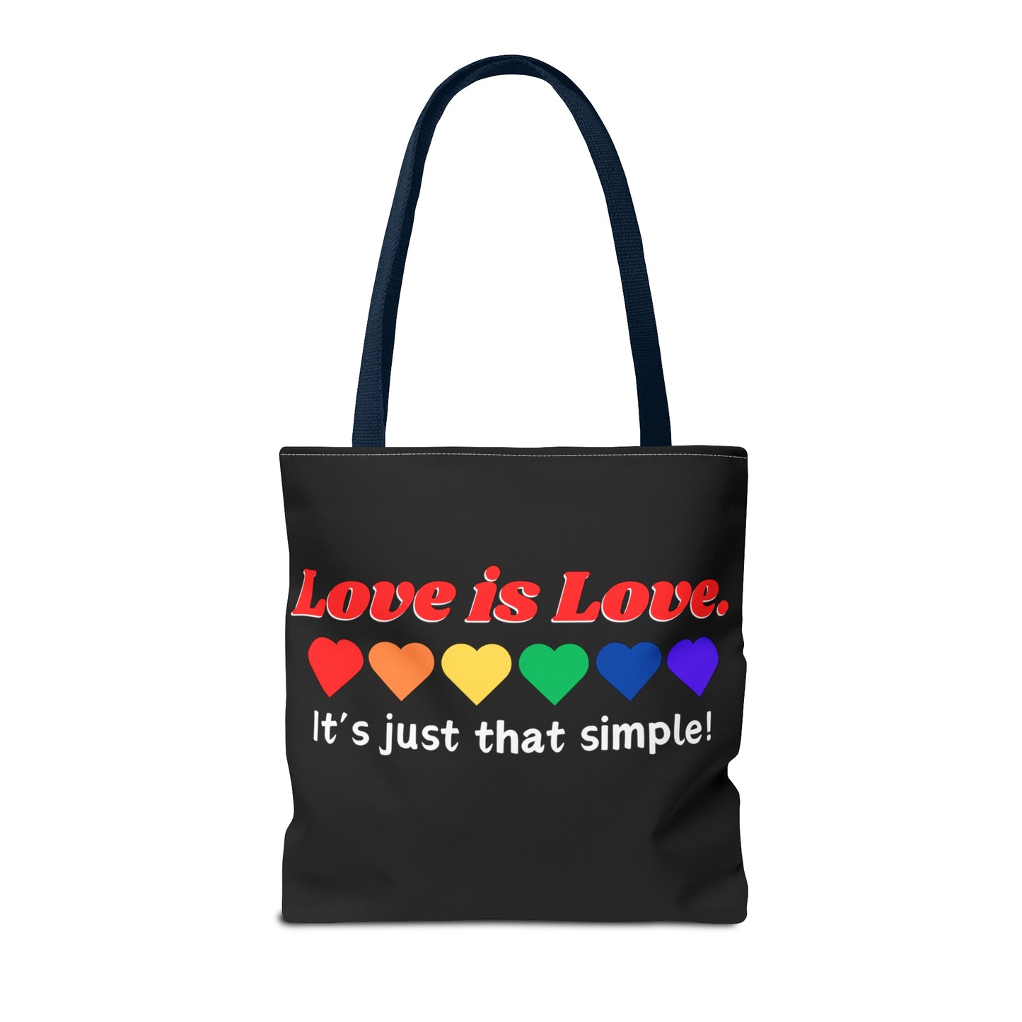 Love is Love Tote Bag (AOP)