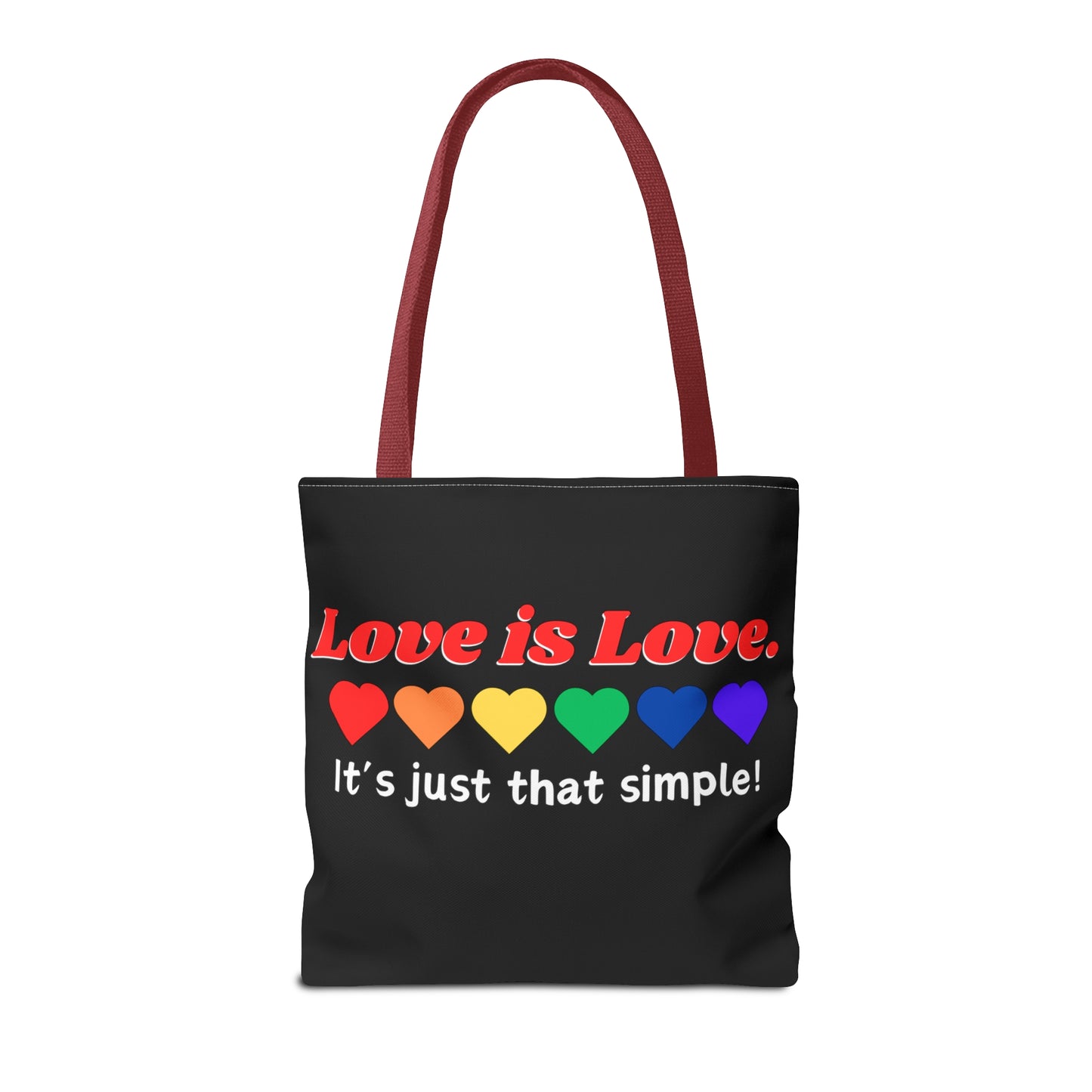 Love is Love Tote Bag (AOP)