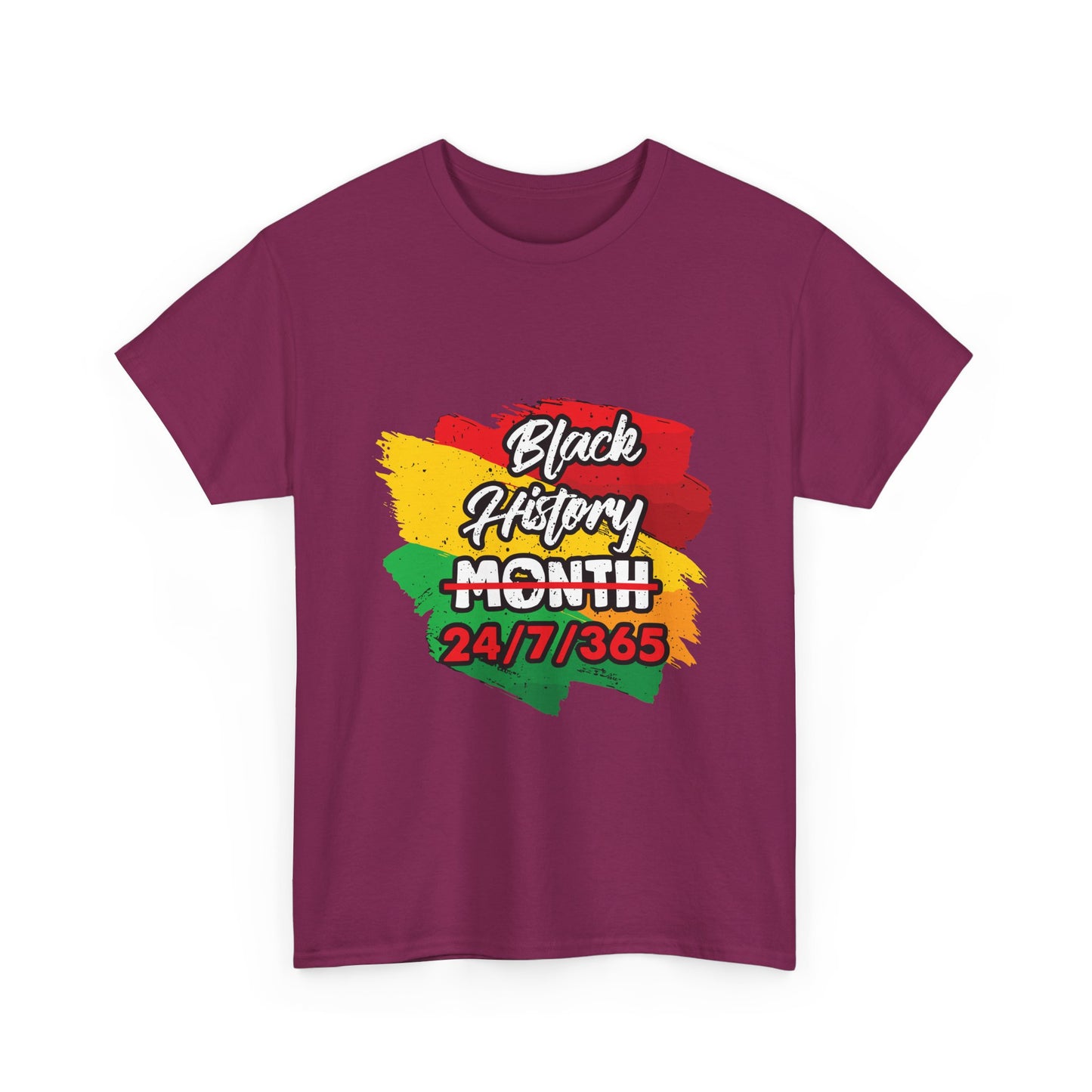 Black History 365 Unisex Heavy Cotton Tee