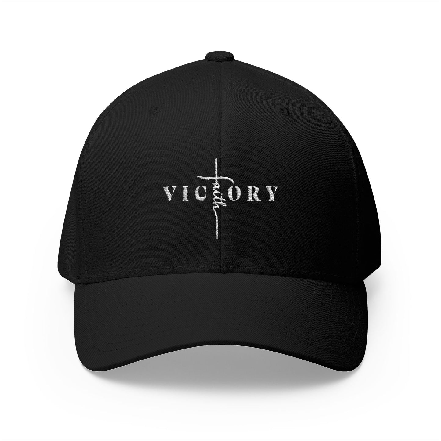 Victory Embroidered Closed-Back Cap - Stylish Baseball Hat for Inspirational Living