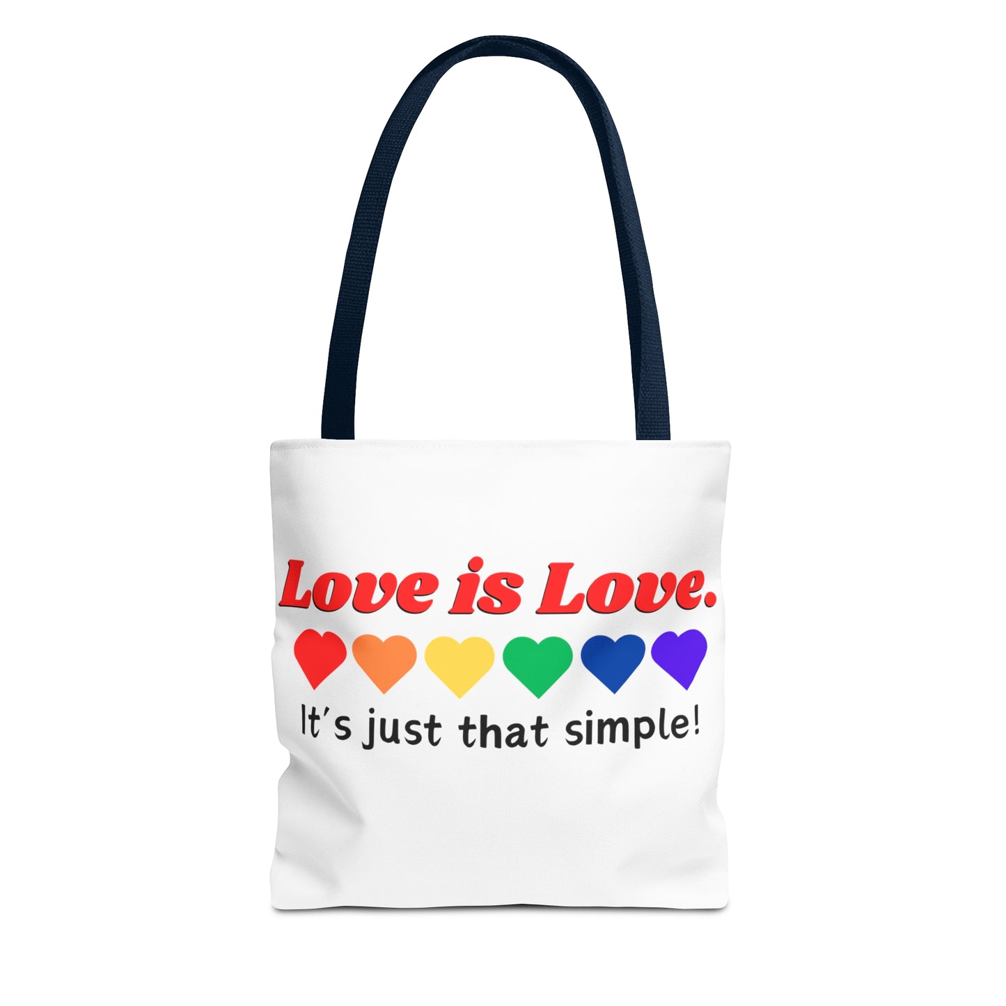 Love is Love Tote Bag (AOP)