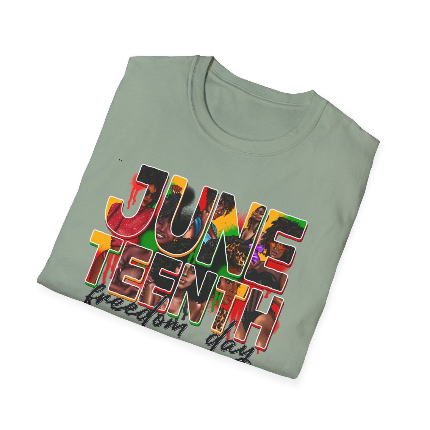 Juneteenth Freedom Day Unisex Softstyle T-Shirt