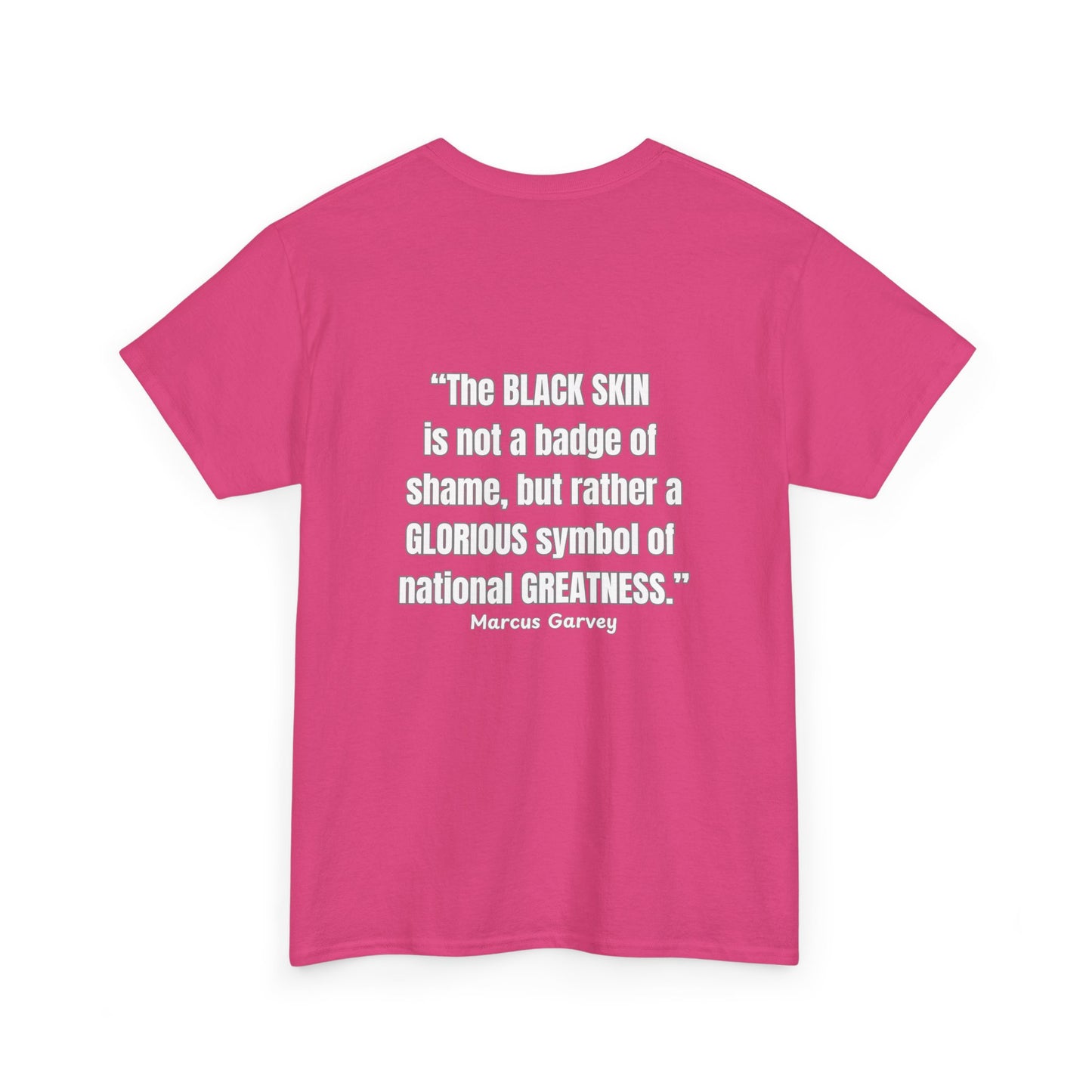 Words Have Power (Garvey) - Unisex Heavy Cotton Tee